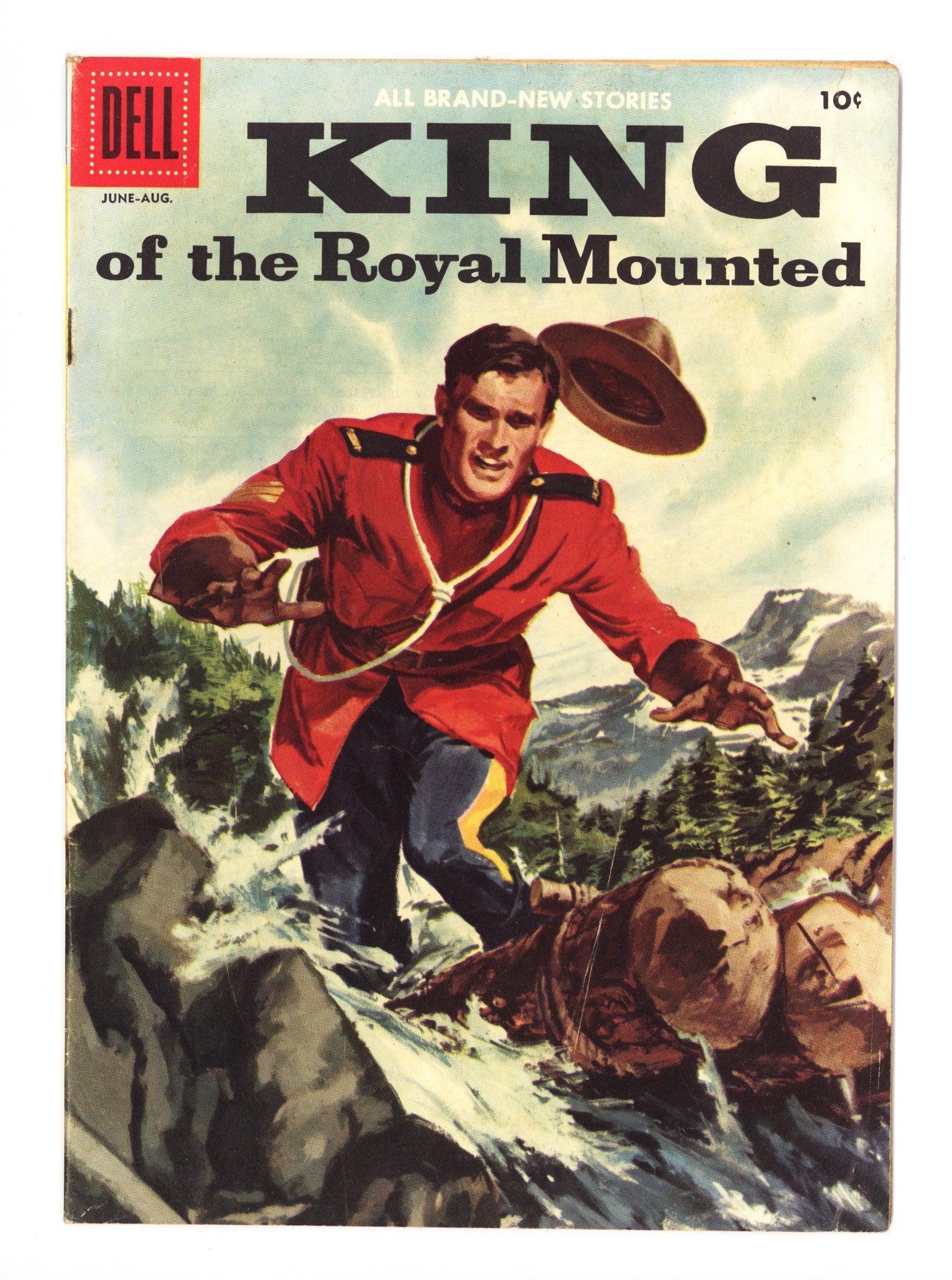 King of the Royal Mounted 25 VG+ (4.5) (1957) 