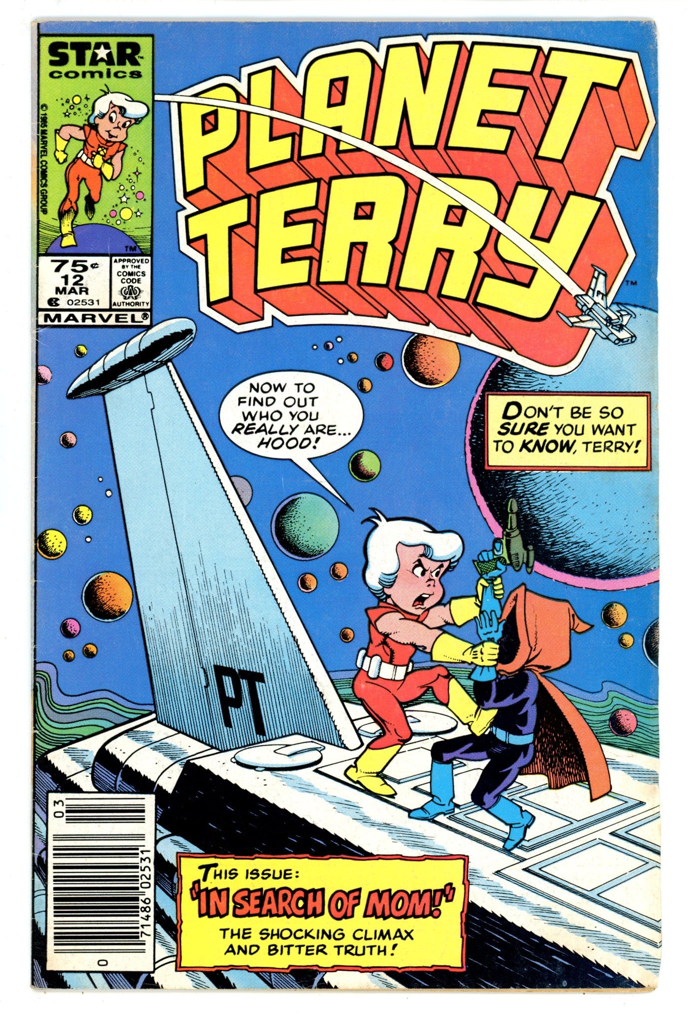 Planet Terry 12 VG- (3.5) (1986) Canadian Price Variant 