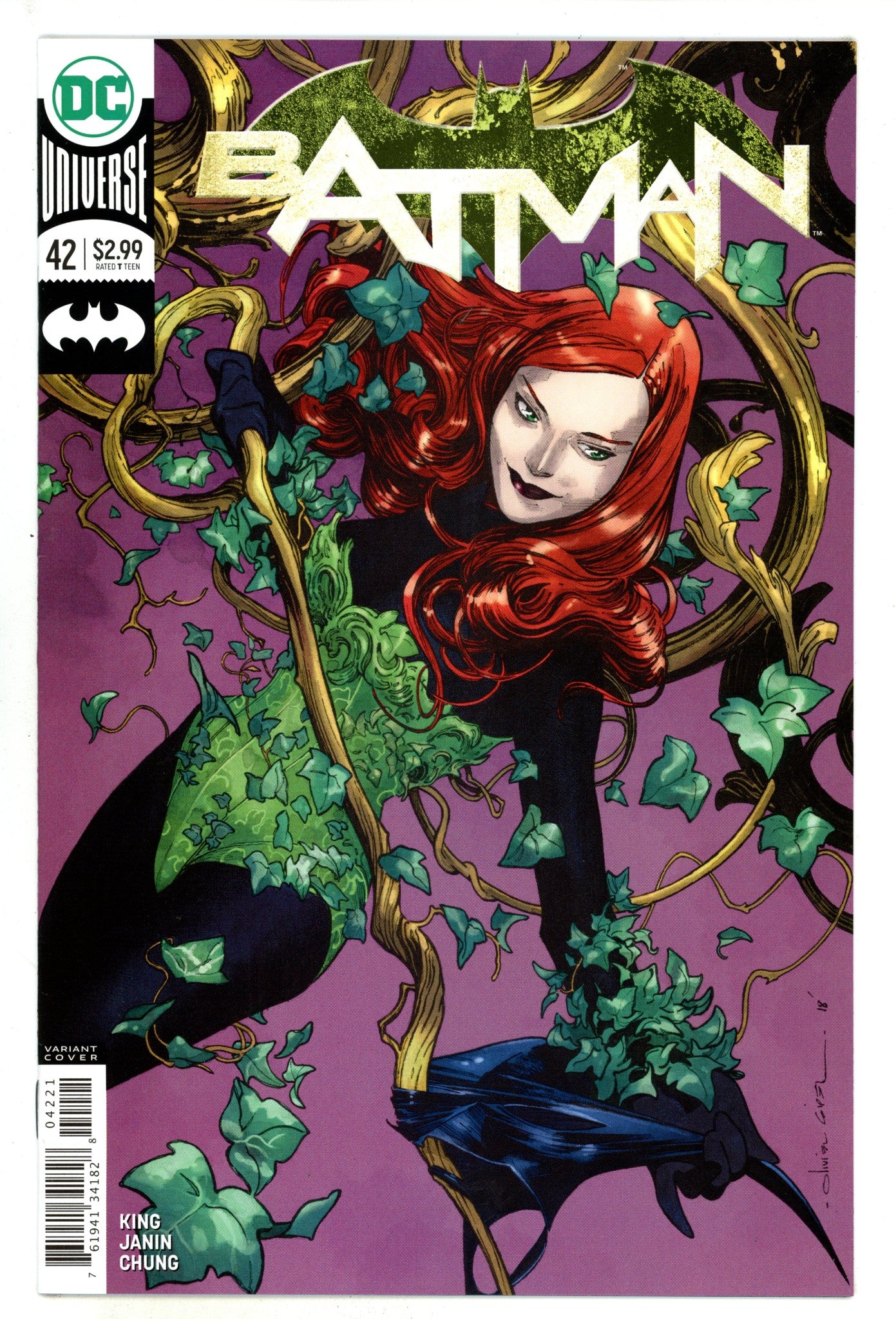 Batman Vol 3 42 High Grade (2018) Coipel Variant 