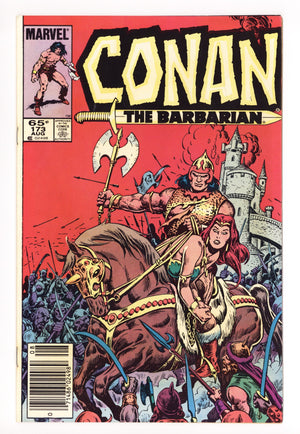 Conan the Barbarian Vol 1 173 Mid Grade (1985) Newsstand