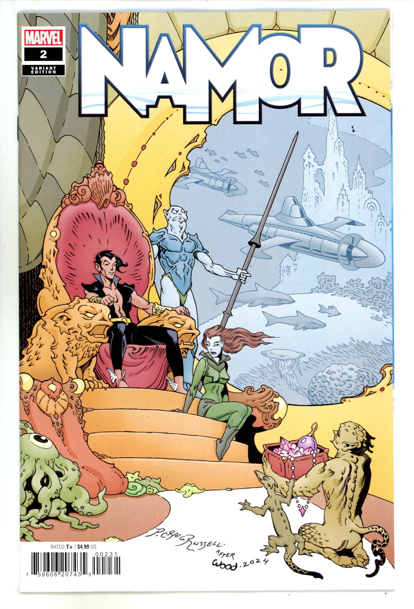 Namor Vol 3 2 Russell Variant (2024)