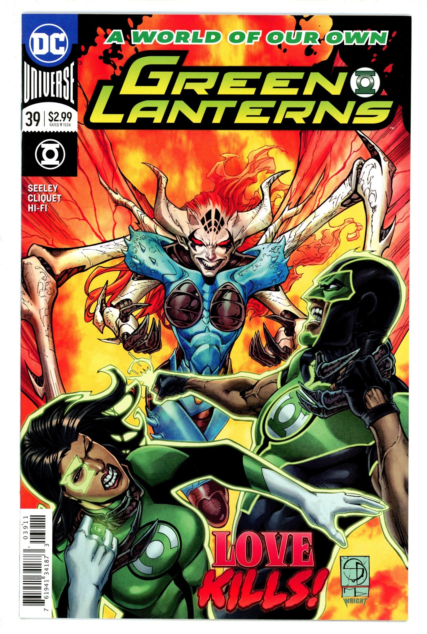Green Lanterns 39 High Grade (2018) 