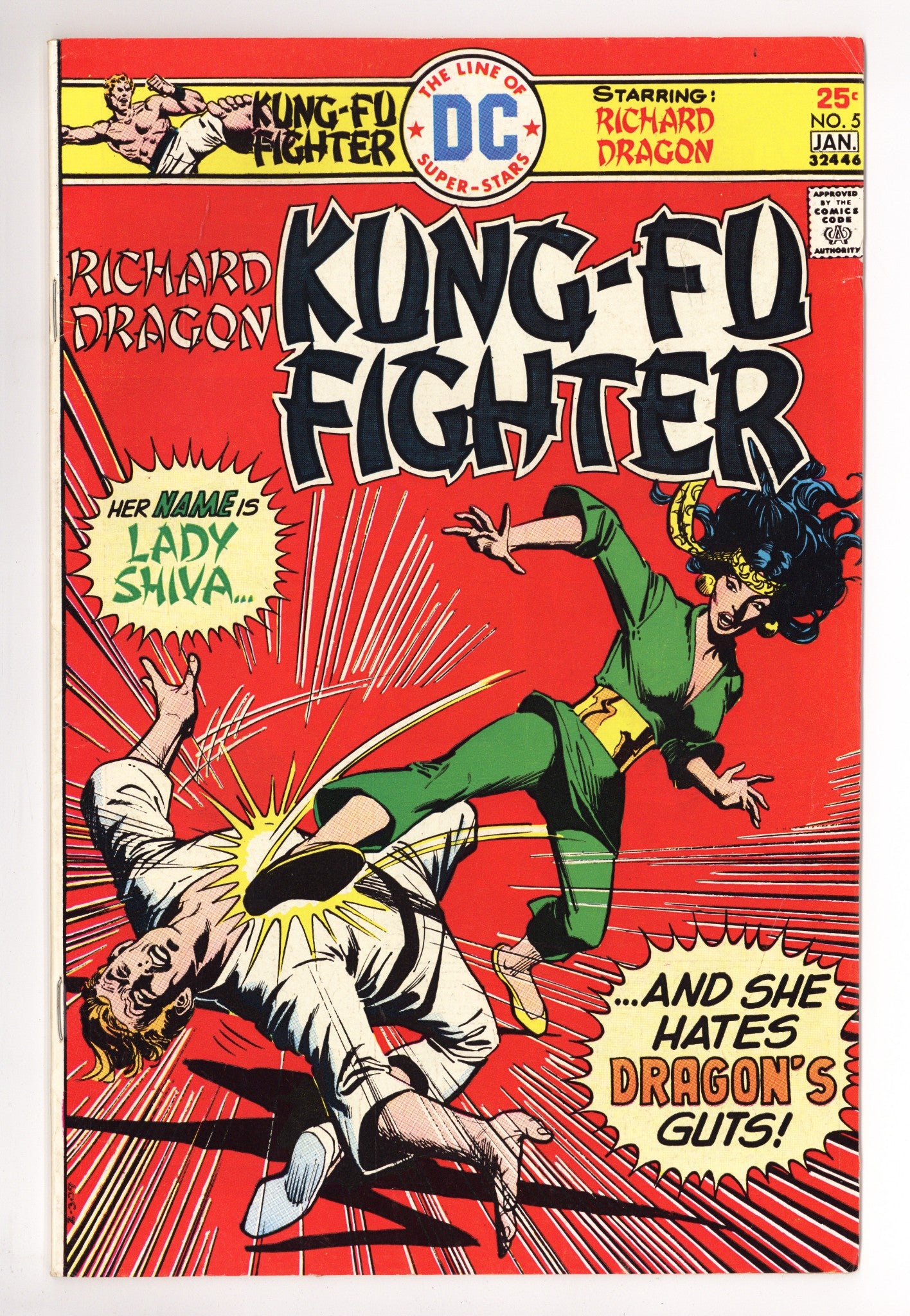 Richard Dragon, Kung-Fu Fighter 5 FN (6.0) (1975) 