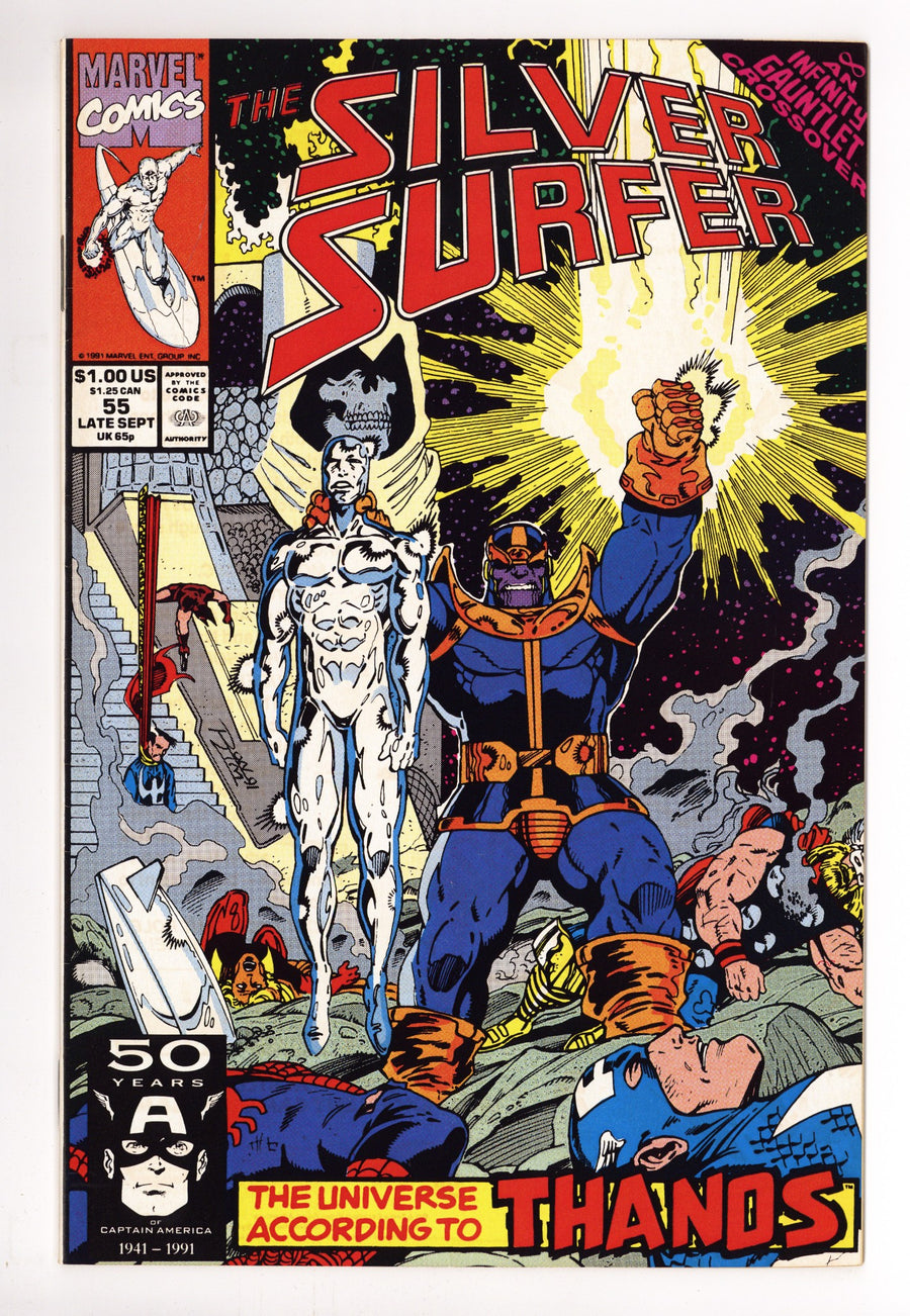 Silver Surfer Vol 3 55 Mid Grade (1991) 