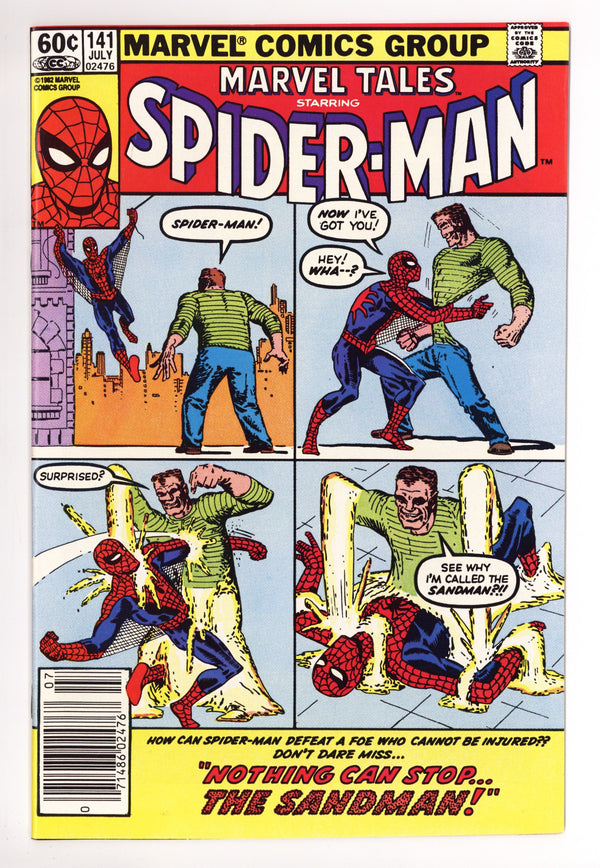 Marvel Tales Vol 2 141 VF+ (8.5) (1982) Newsstand