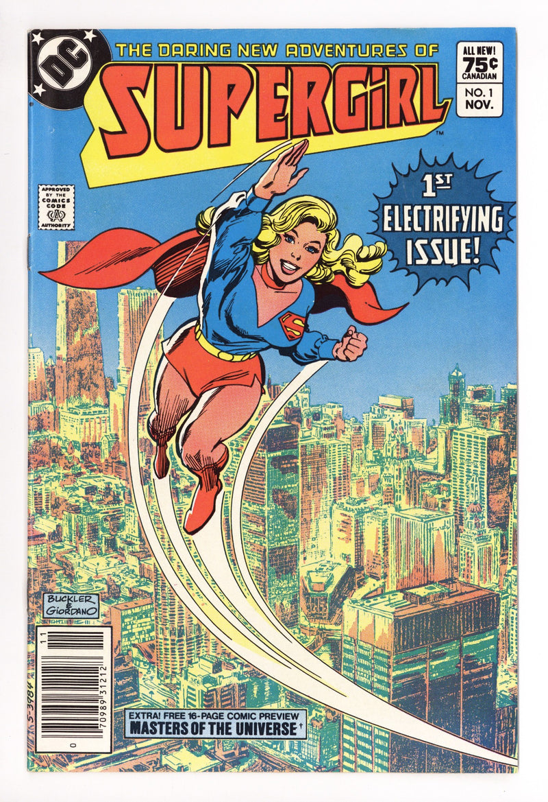 The Daring New Adventures of Supergirl 1 FN/VF (7.0) (1982) Canadian Price Variant 