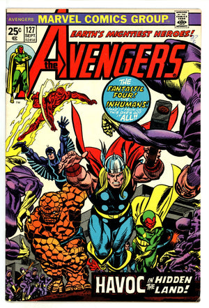 The Avengers Vol 1 127 FN/VF (7.0) (1974)