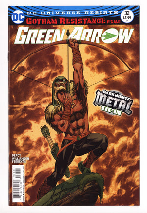 Green Arrow Vol 6 32 High Grade (2017) Grell Variant 