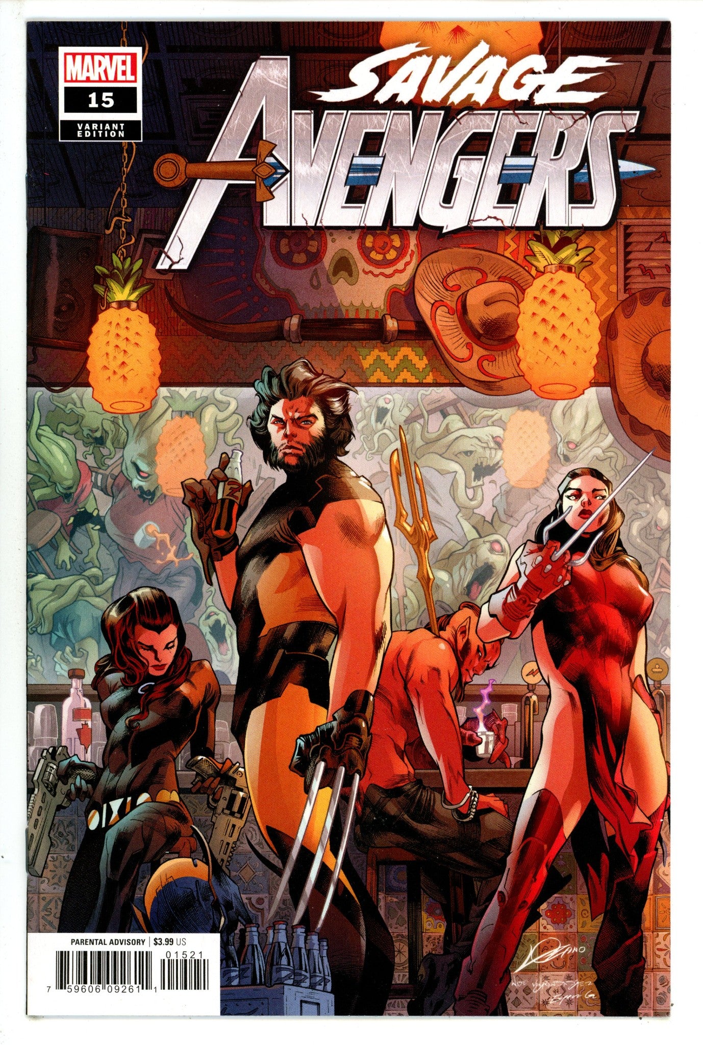 Savage Avengers Vol 1 15 High Grade (2021) Lozano Variant 