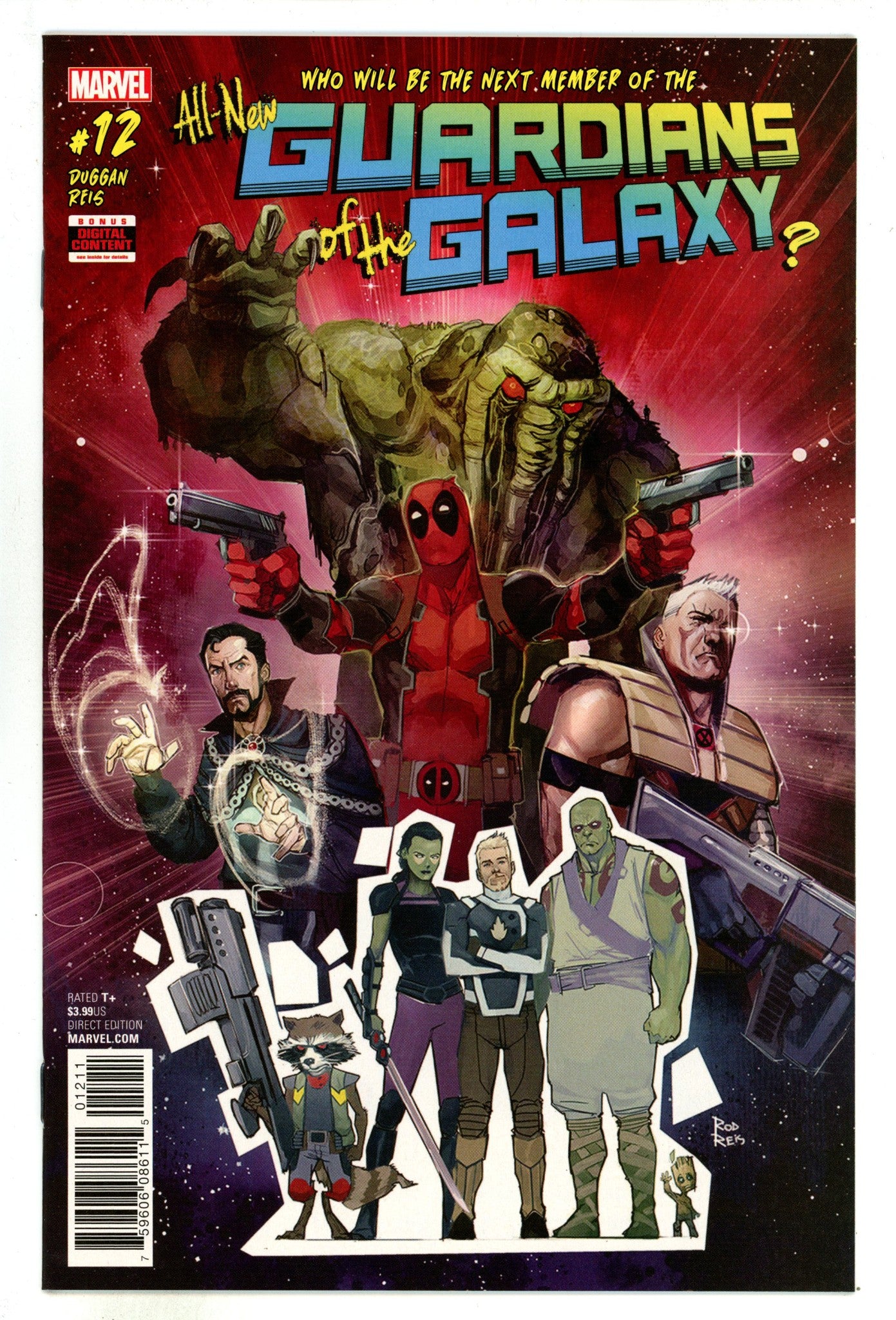 All-New Guardians of the Galaxy 12 High Grade (2017) 