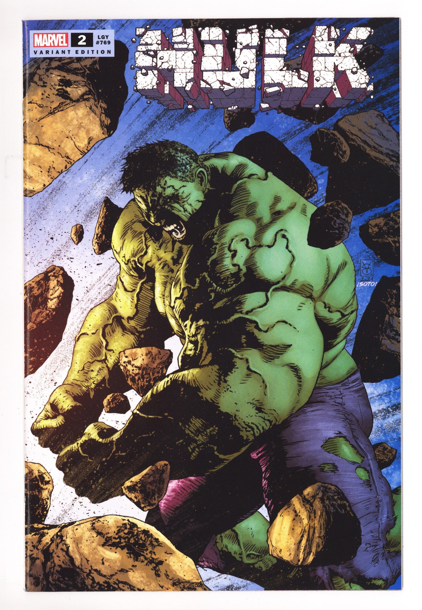 Hulk Vol 4 2 (769) High Grade (2022) Giangiordano Exclusive Variant 