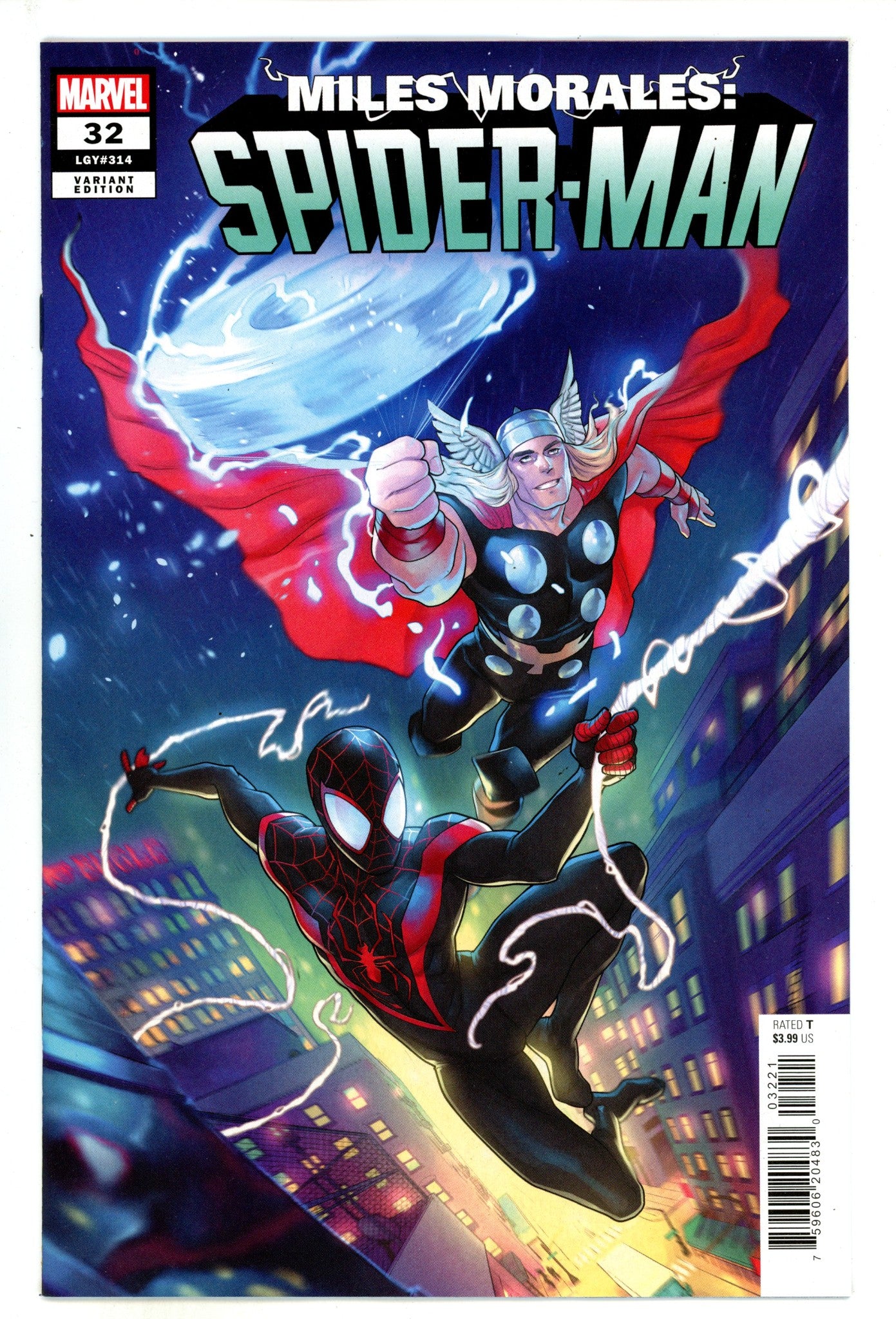 Miles Morales: Spider-Man Vol 2 32 Hetrick Variant (2025)