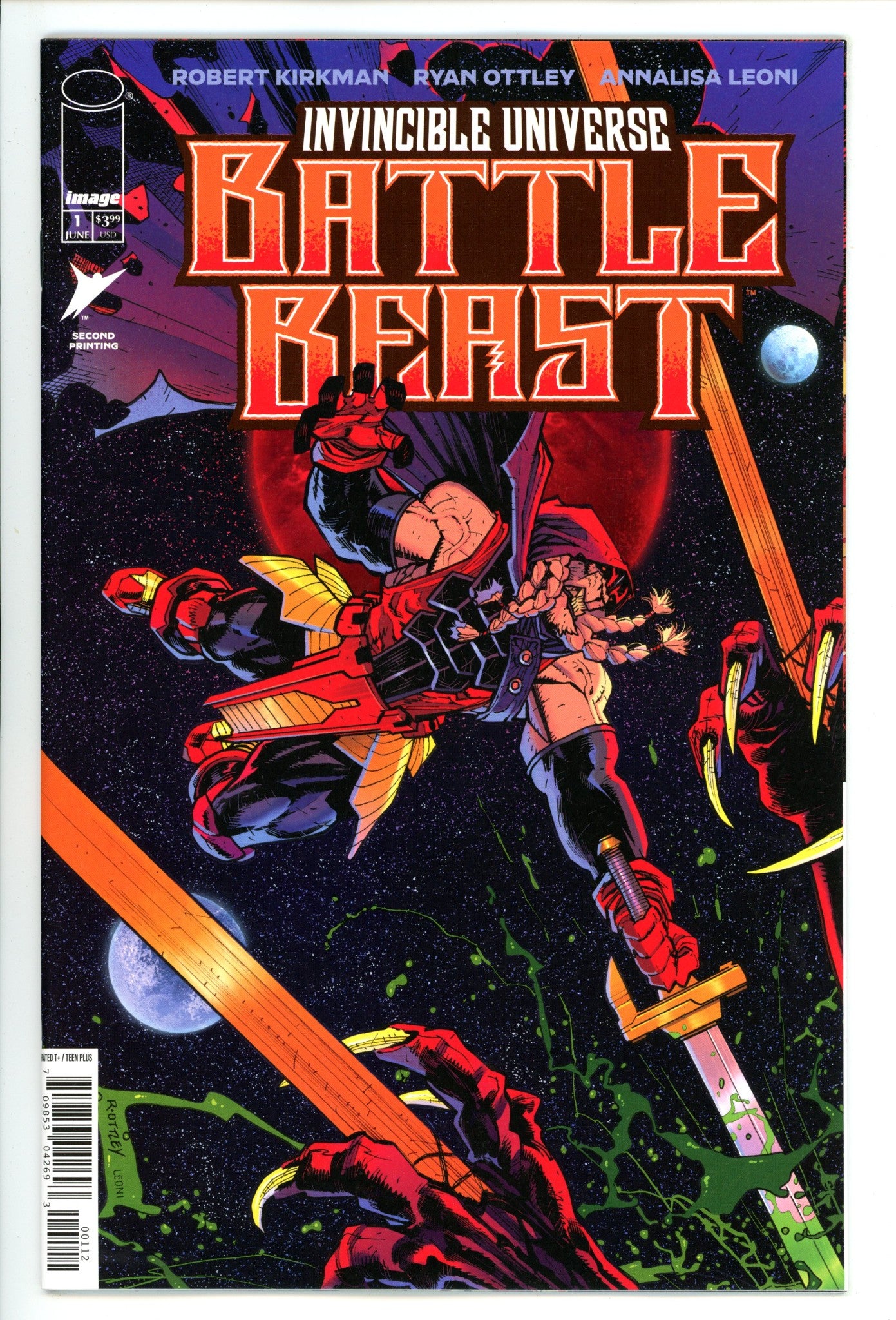 Invincible Universe Battle Beast 1 2Nd Print (2025)