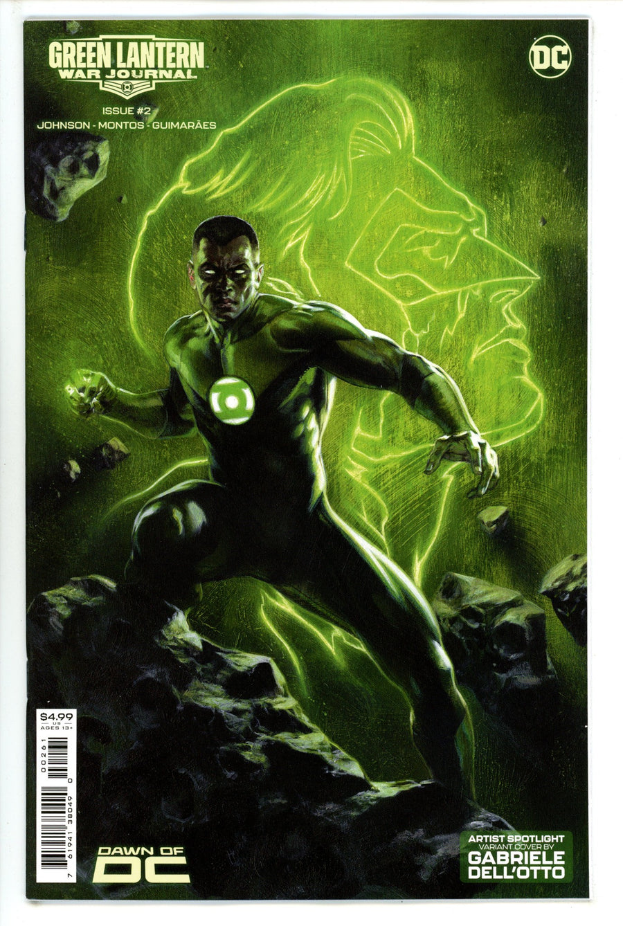 Green Lantern War Journal 2 Dell'Otto Variant (2023)