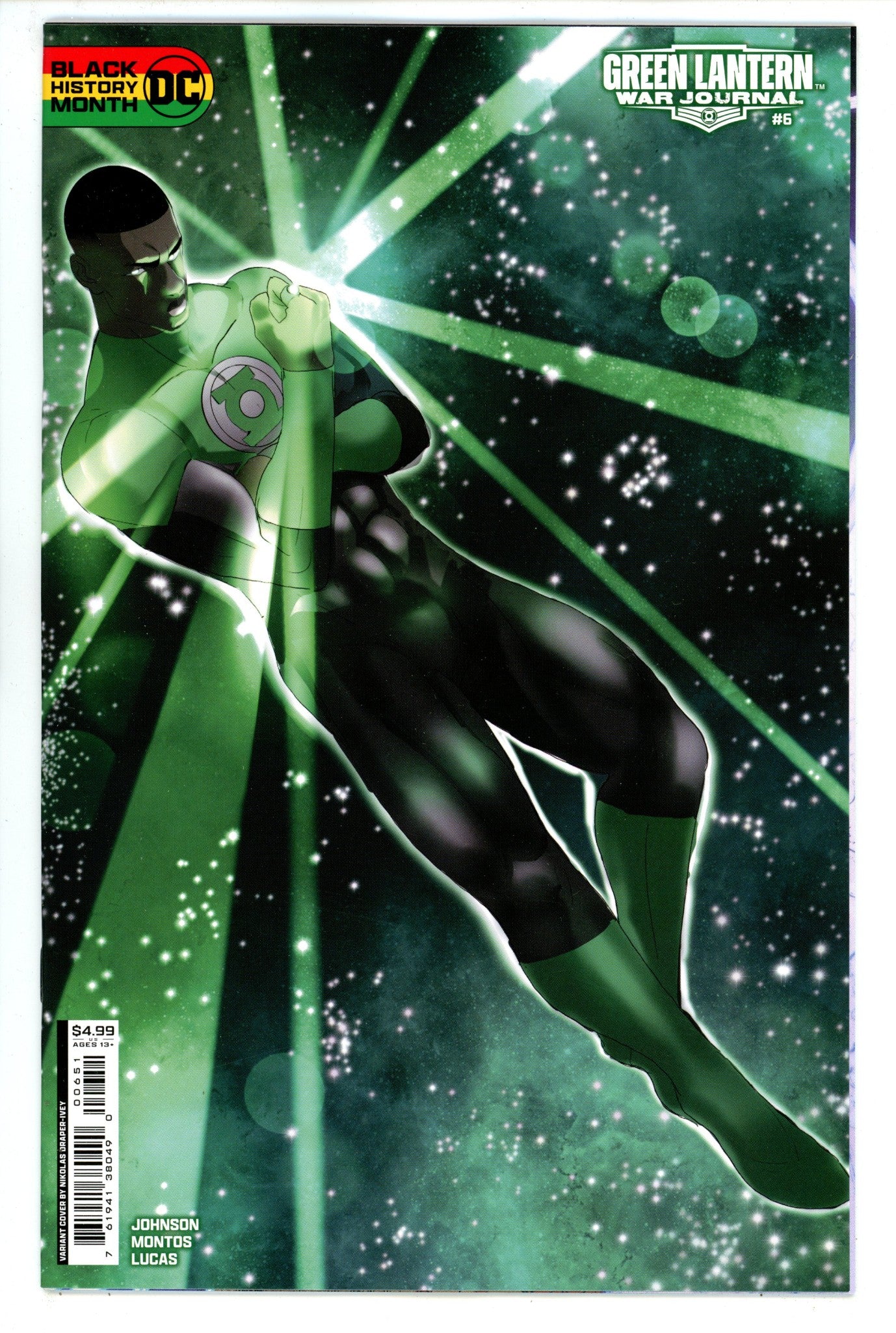 Green Lantern War Journal 6 Draper-Ivey Variant (2024)
