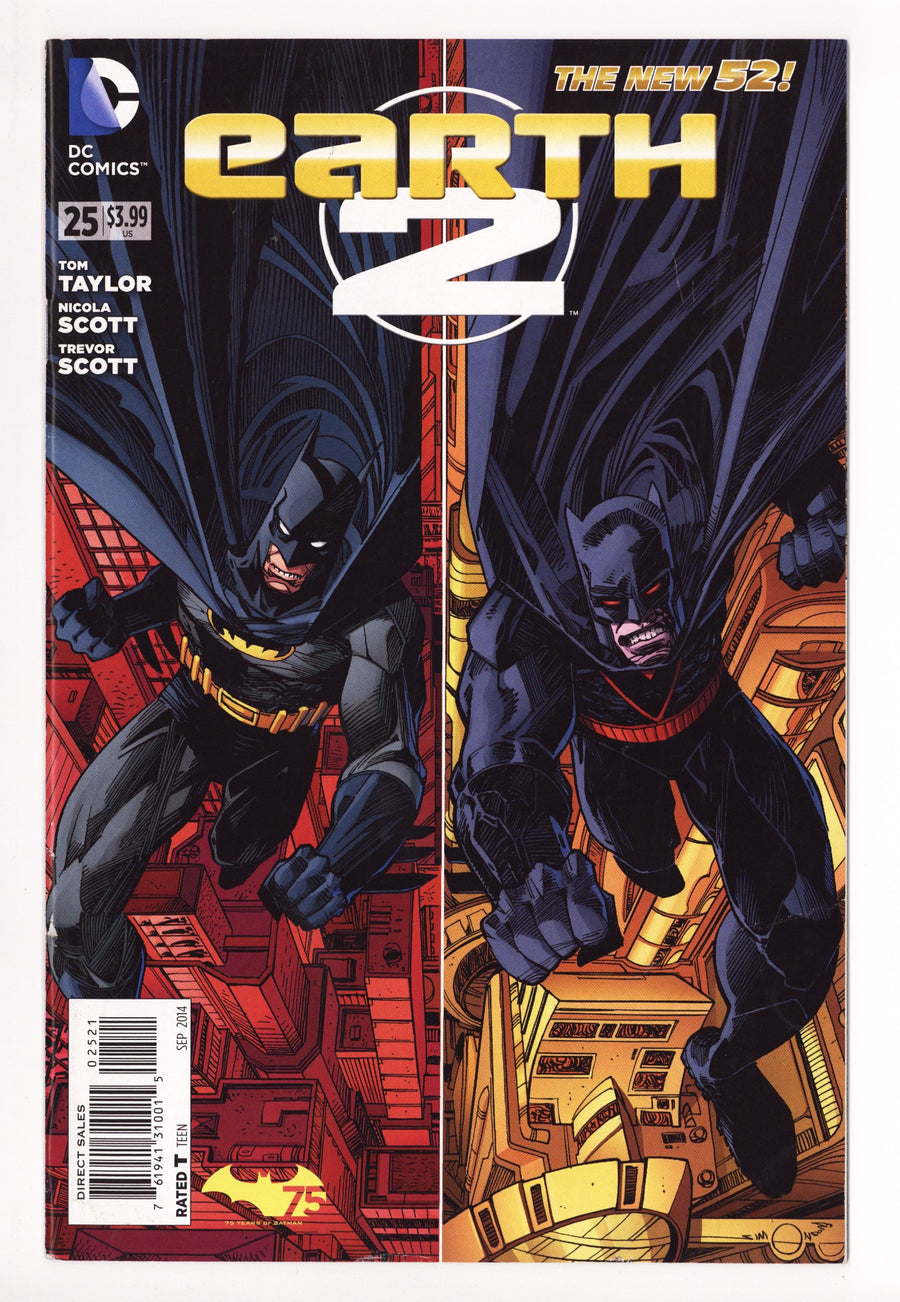 Earth 2 25 Very Low Grade (2014) Simonson Variant 