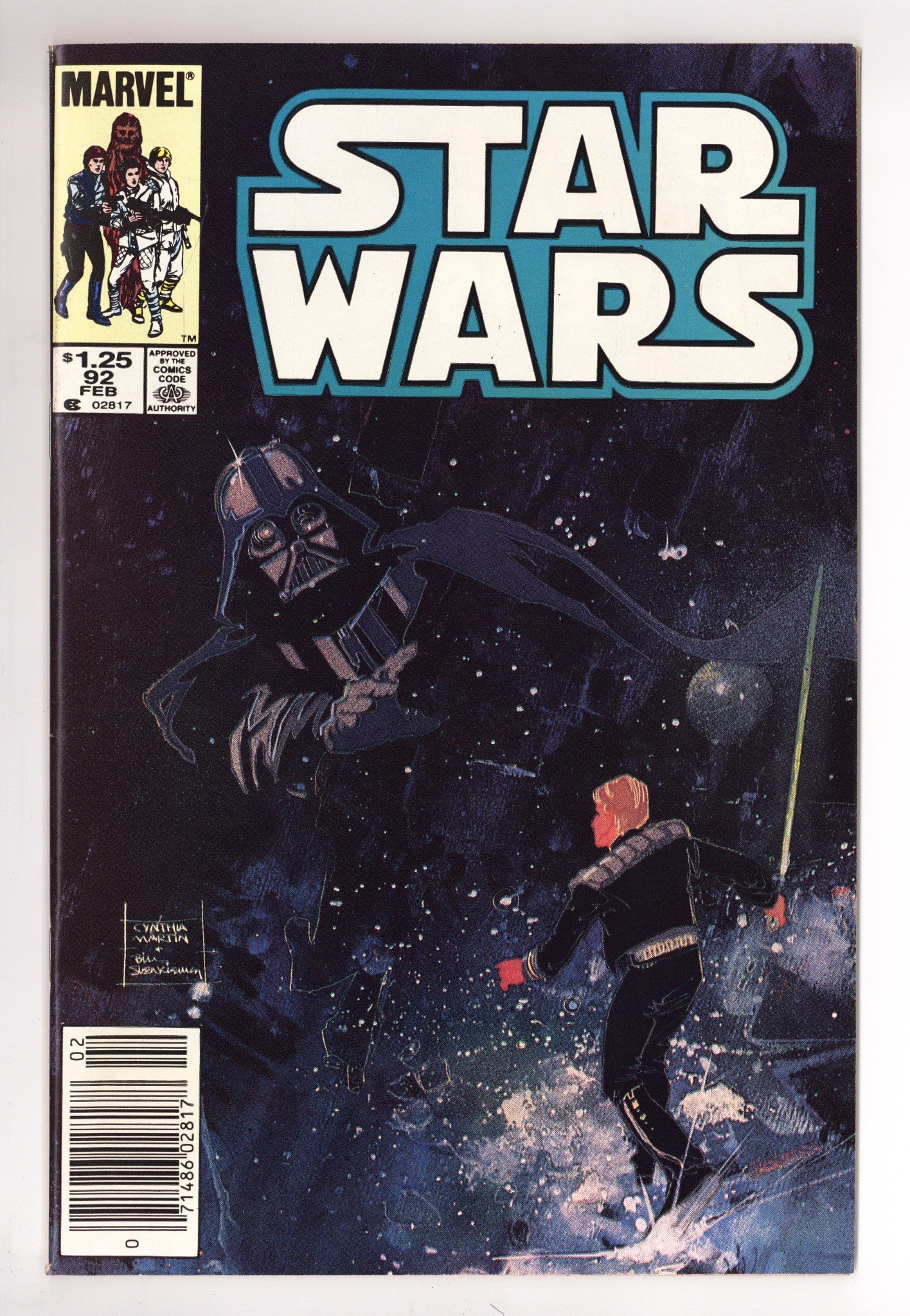 Star Wars Vol 1 92 FN/VF (7.0) (1985) Canadian Price Variant 