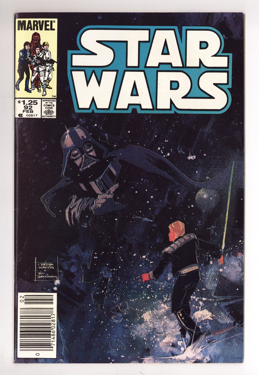 Star Wars Vol 1 92 FN/VF (7.0) (1985) Canadian Price Variant 