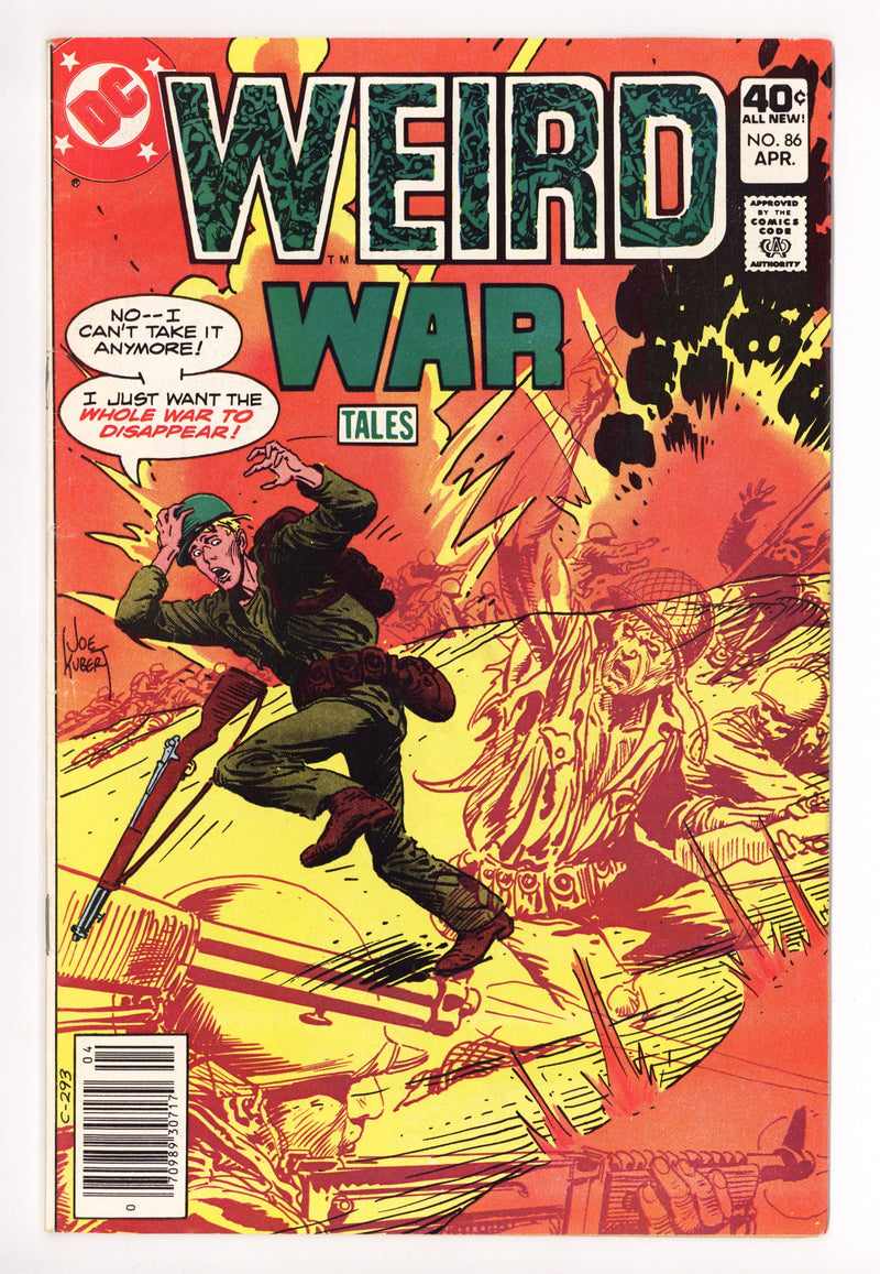 Weird War Tales Vol 1 86 VG+ (4.5) (1980) 