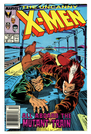 The Uncanny X-Men Vol 1 237  Mid Grade   (1988)   Newsstand