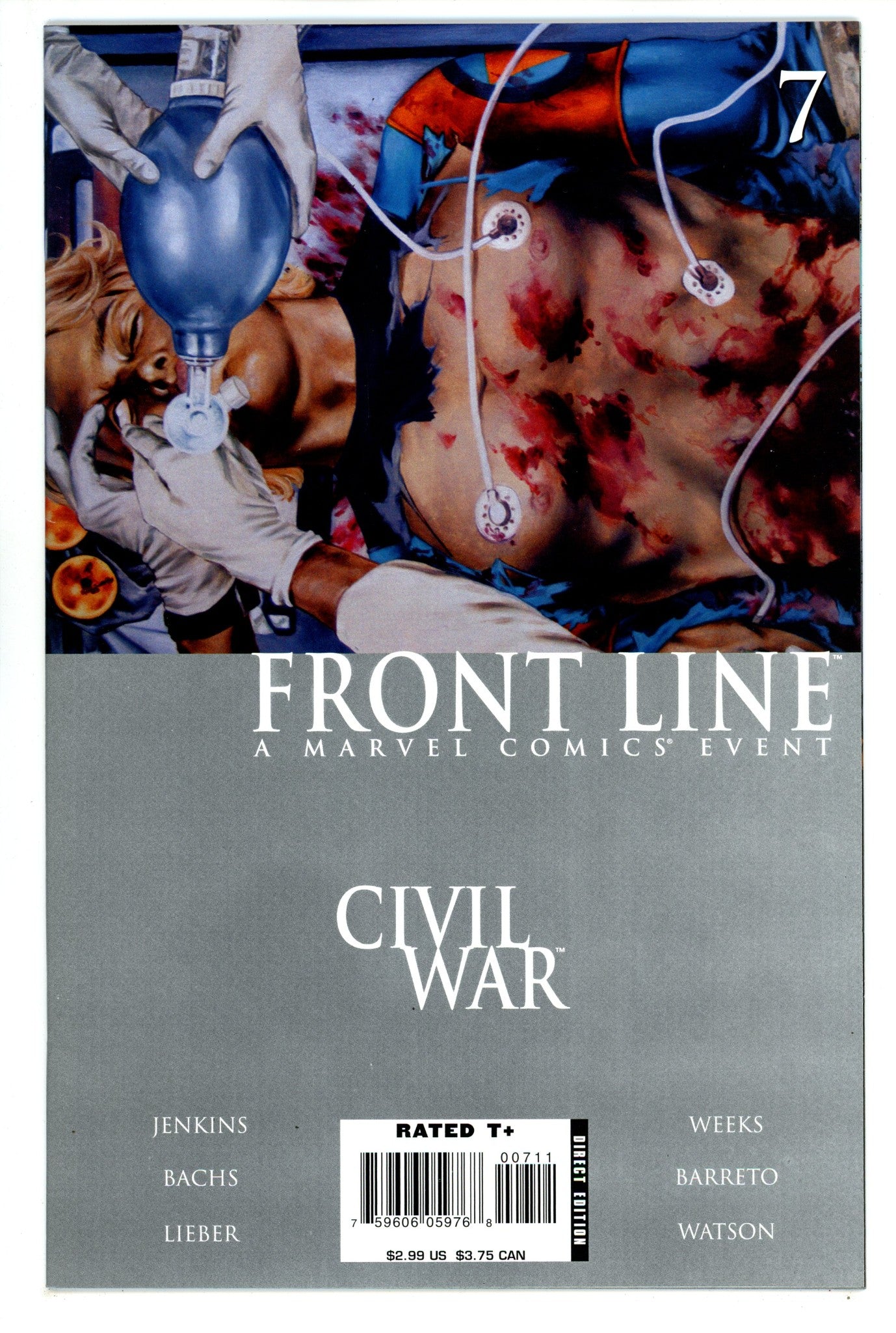 Civil War: Front Line 7 High Grade (2006) 