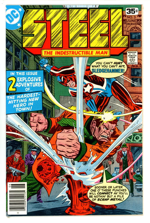 Steel, the Indestructible Man 3 NM- (1978)