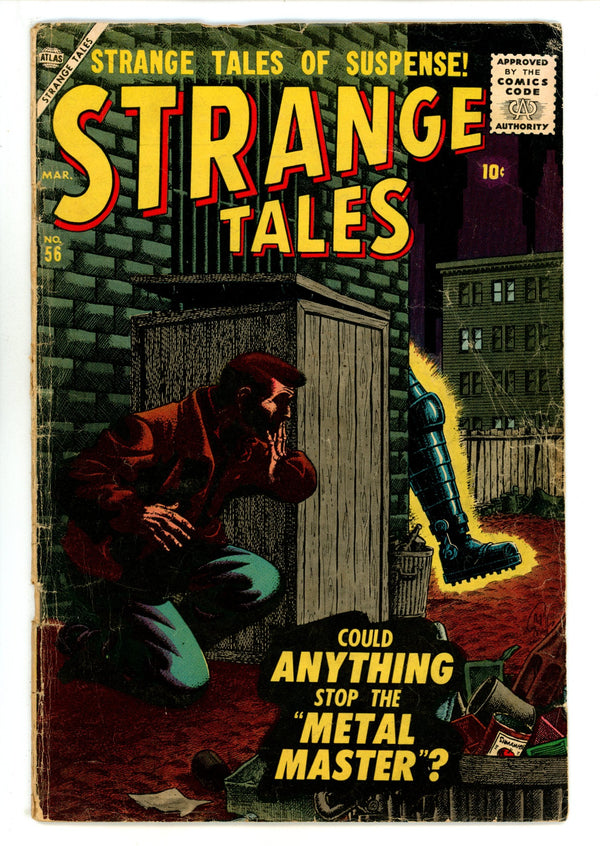 Strange Tales Vol 1 56 VG- (3.5) (1957)