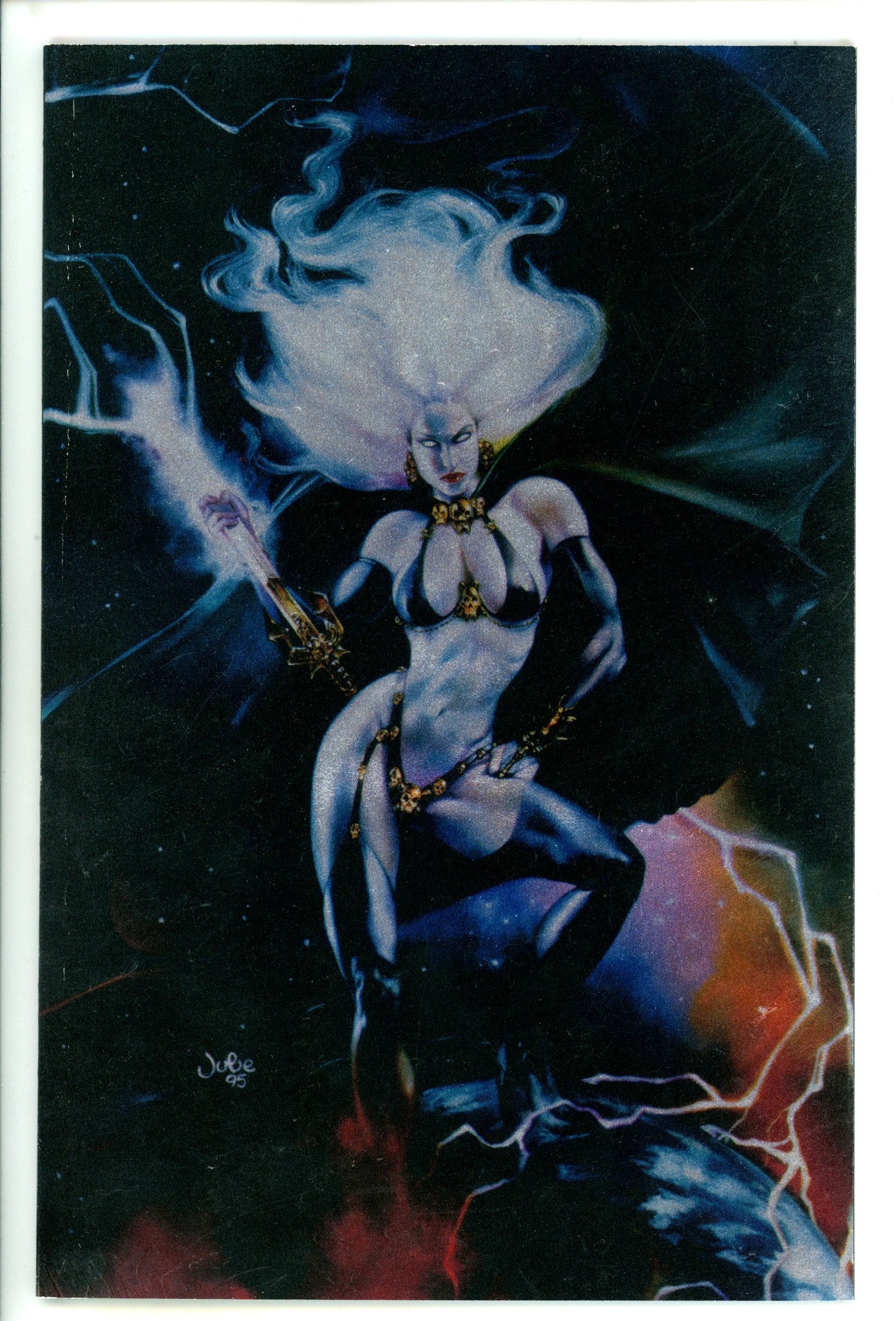 Chaos! Quarterly 1 VF/NM (9.0) Premium (1995) Bell Foil Virgin Variant 