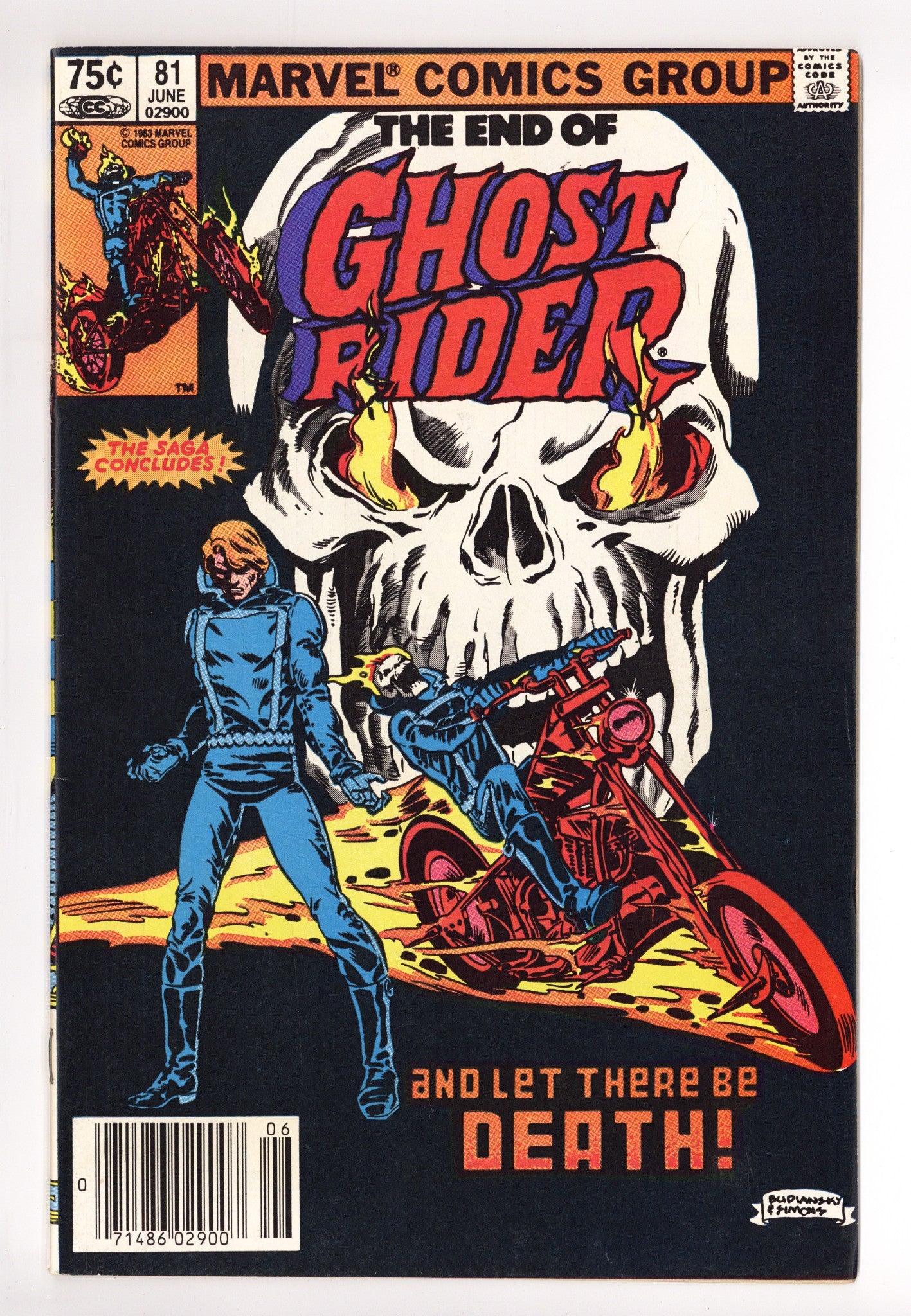 Ghost Rider Vol 1 81 FN/VF (7.0) (1983) Canadian Price Variant 