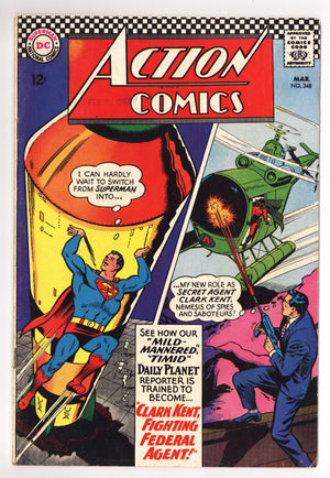 Action Comics Vol 1 348 VG+ (4.5) (1967)