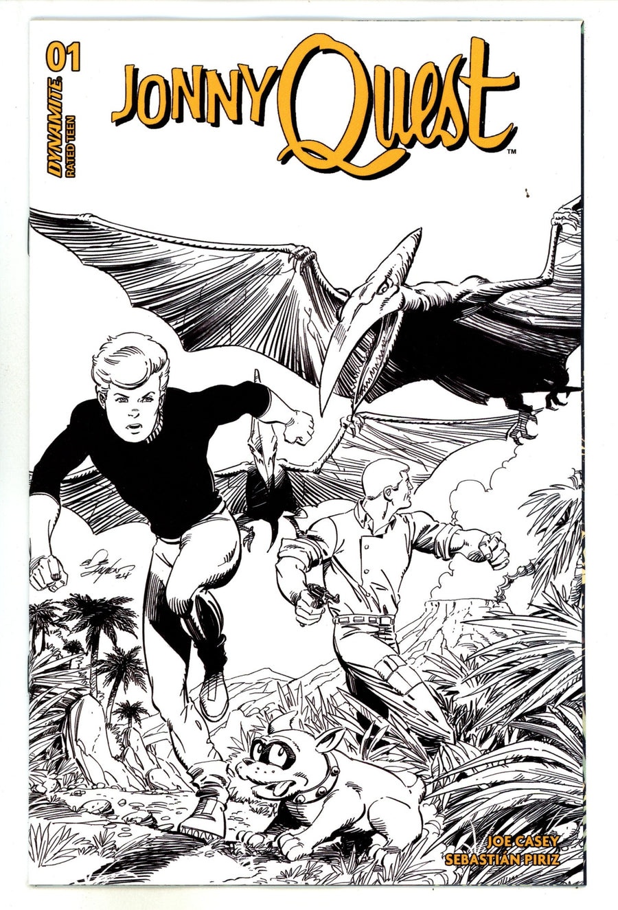 Jonny Quest 1 Layton Line Art Incentive Variant (2024)