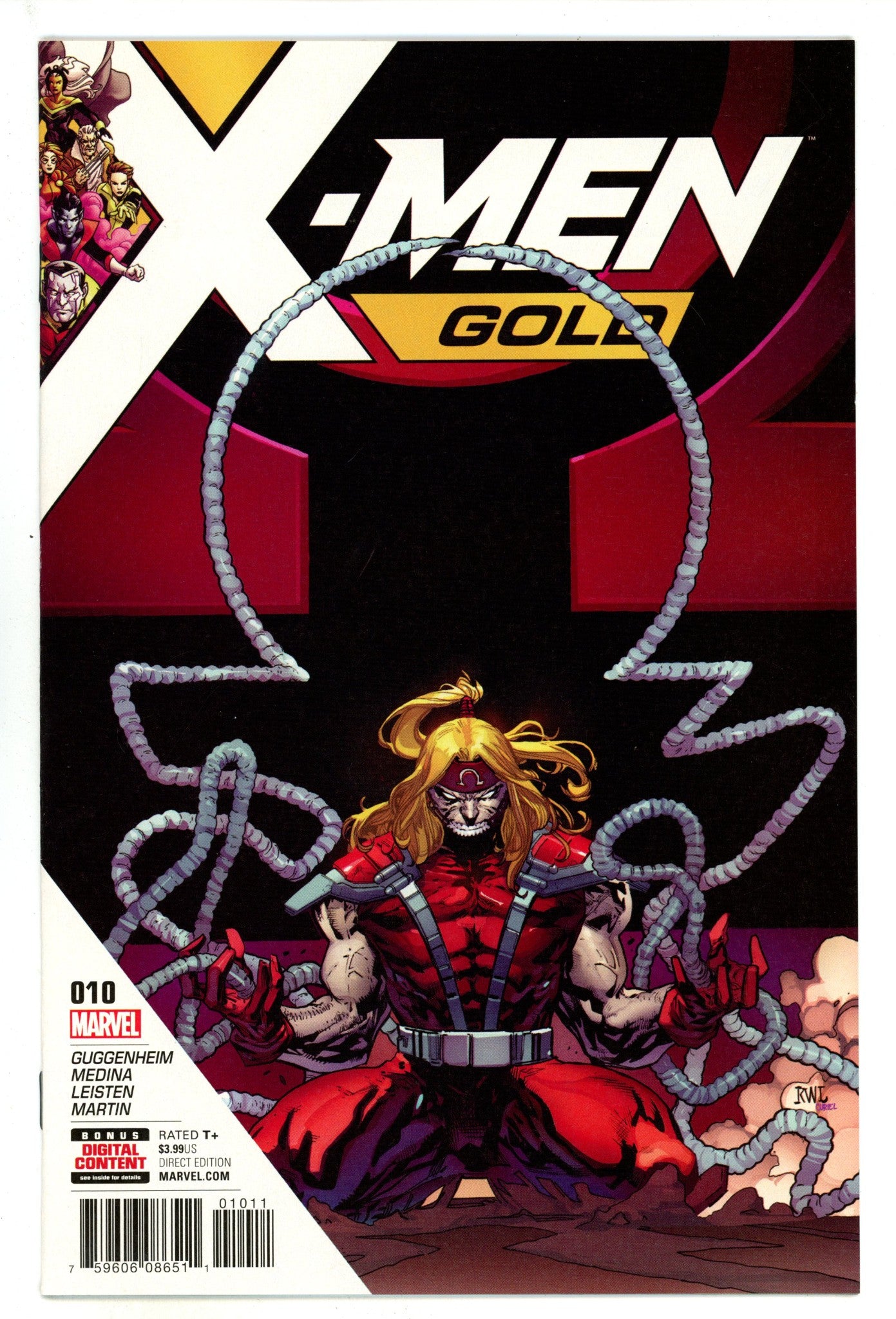 X-Men: Gold Vol 2 10 High Grade (2017) 