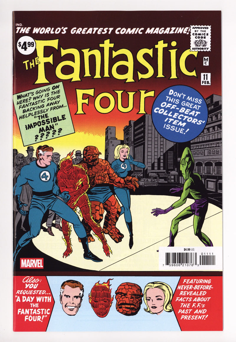 Fantastic Four Vol 1 11 Facsimile (2025)