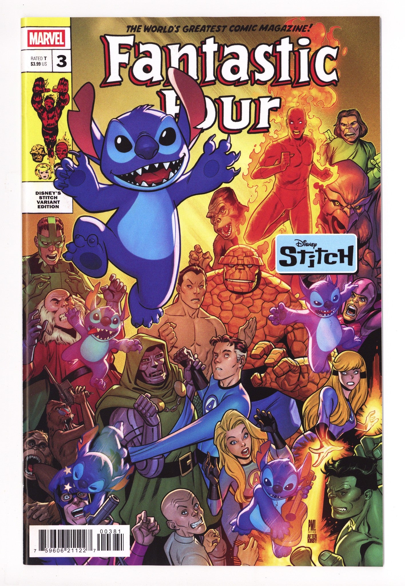 Fantastic Four Vol 8 3 Medina Variant (2025)