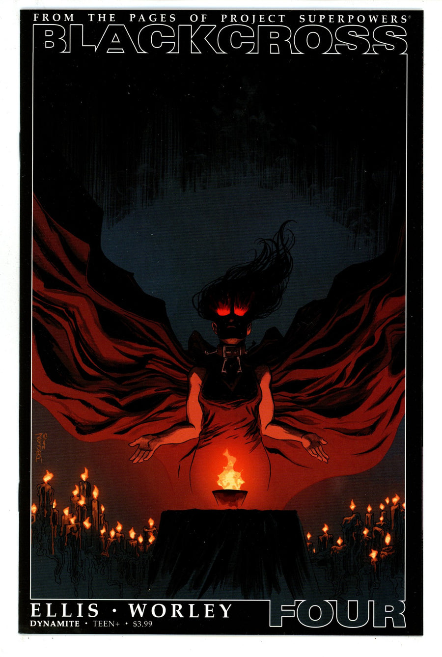 Project Superpowers: Blackcross 4 High Grade (2015) Shalvey Variant 