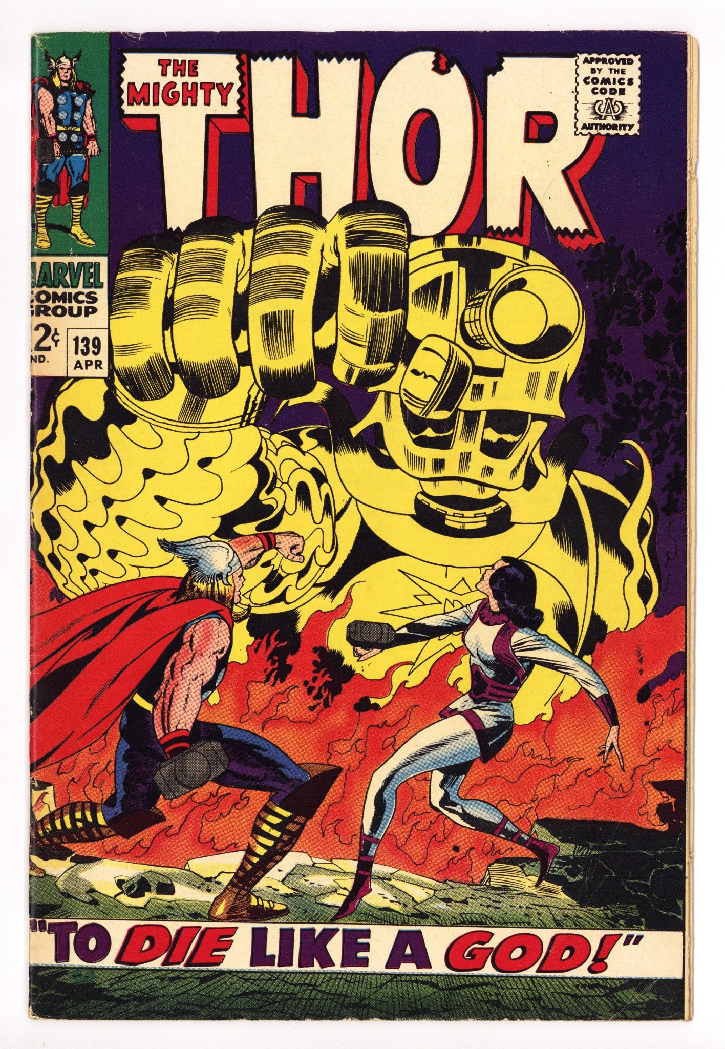 Thor Vol 1 139 FN+ (6.5) (1967) 