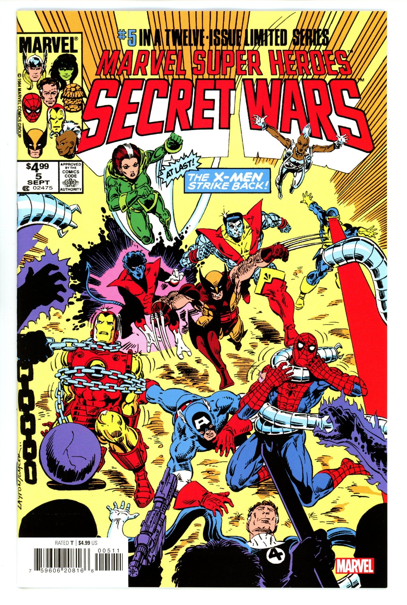 Marvel Super Heroes Secret Wars 5 Facsimile (2024)