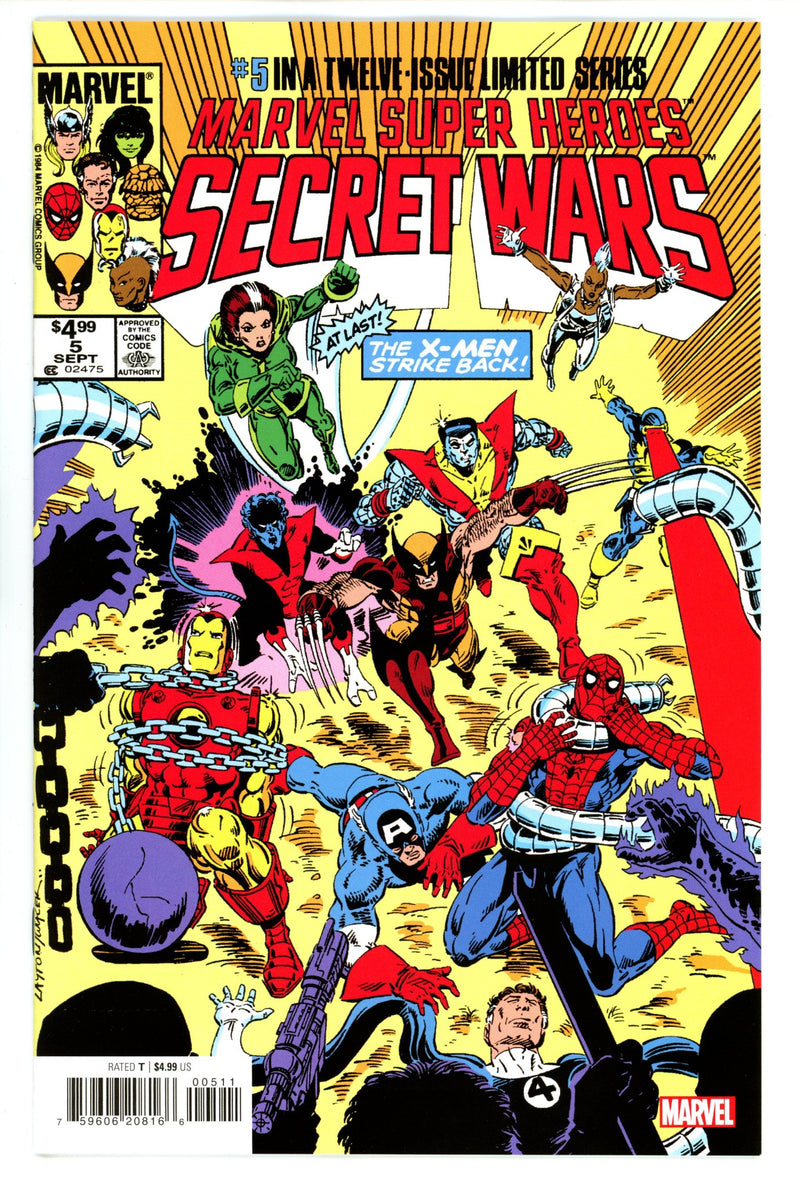 Marvel Super Heroes Secret Wars 5 Facsimile (2024)