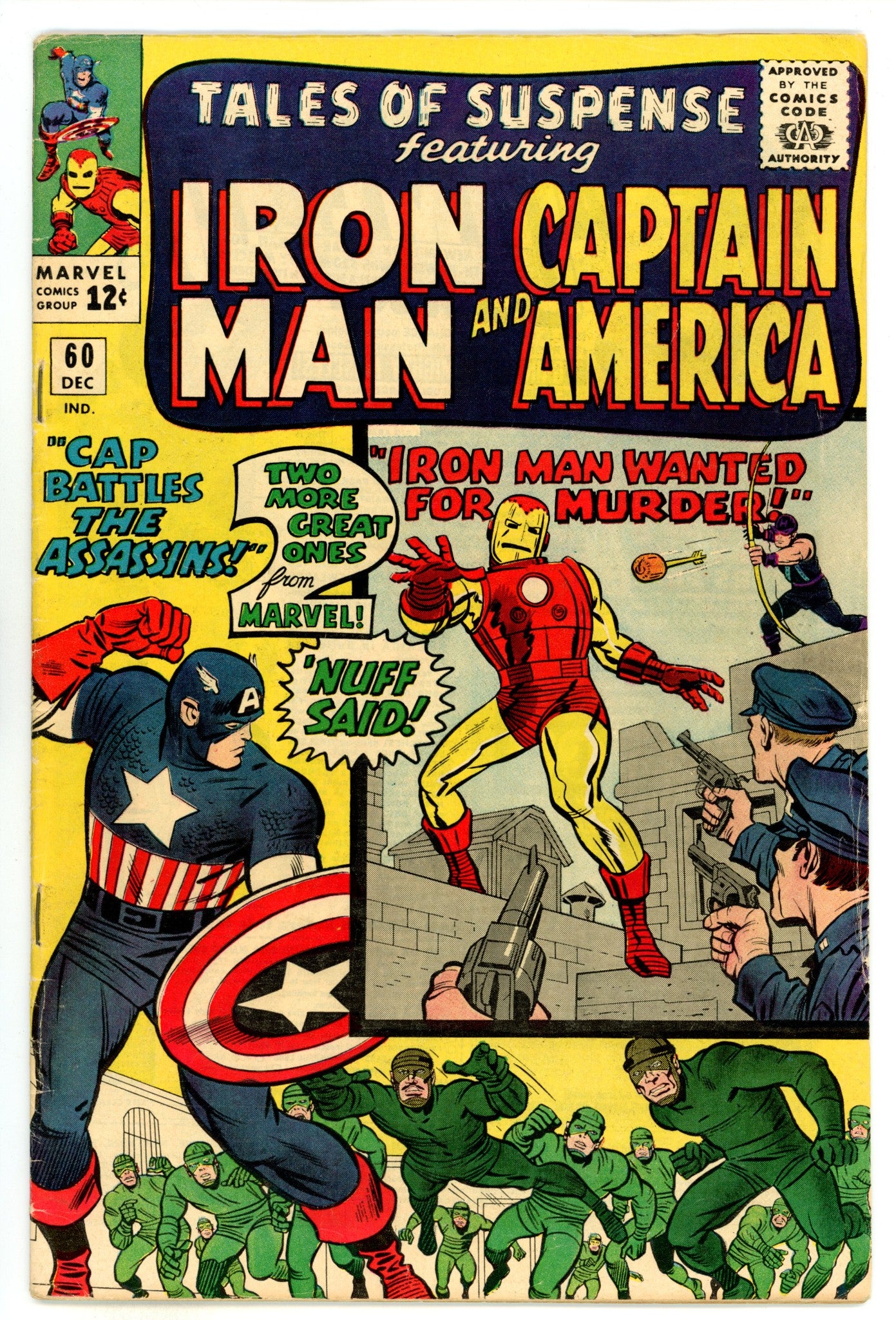 Tales of Suspense Vol 1 60  FN- (5.5)  (1964)  