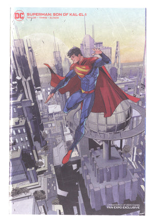 Superman: Son of Kal-El   1  VF (8.0)   (2021) Timms Foil   Exclusive Variant