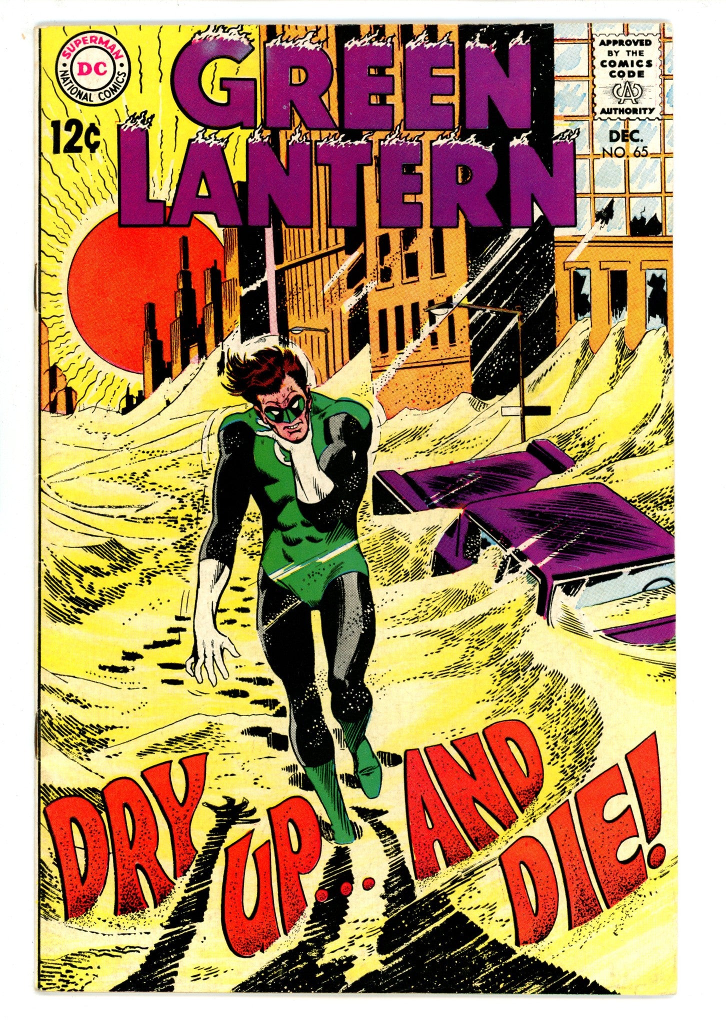 Green Lantern Vol 2 65 FN+ (6.5) (1968) 