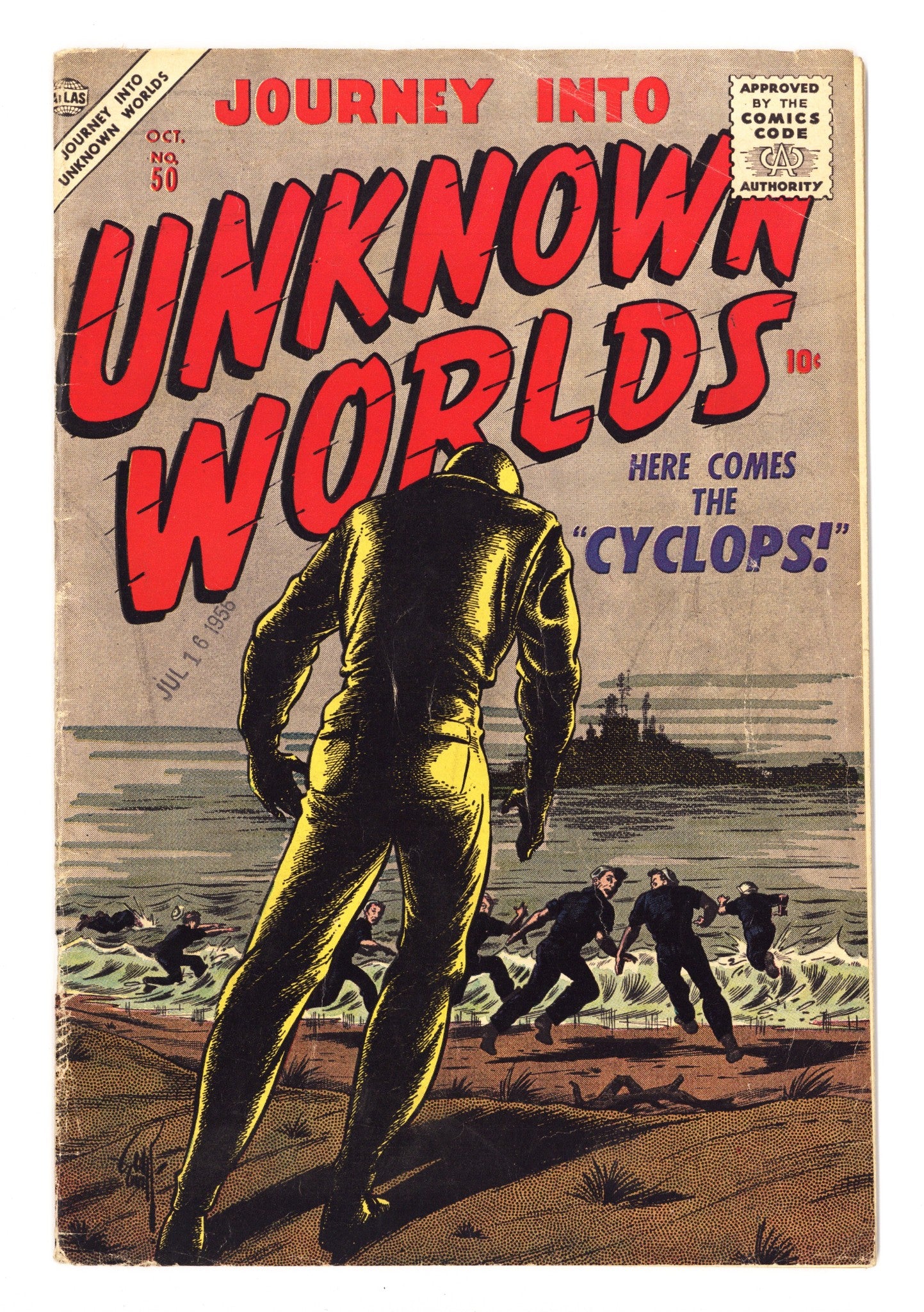 Journey into Unknown Worlds Vol 1 50 VG- (3.5) (1956) 