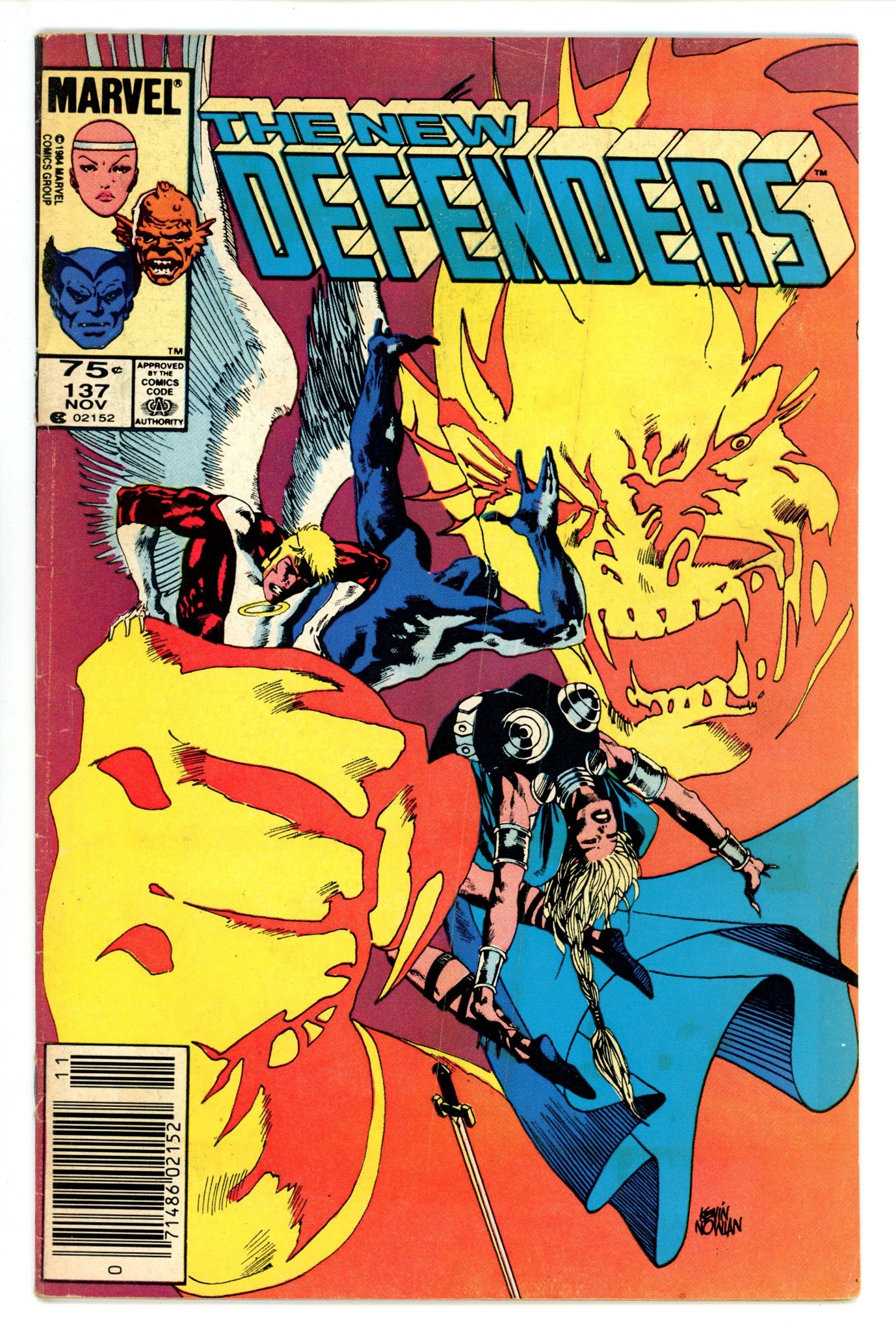 The Defenders Vol 1 137 Canadian Variant VG- (1984)