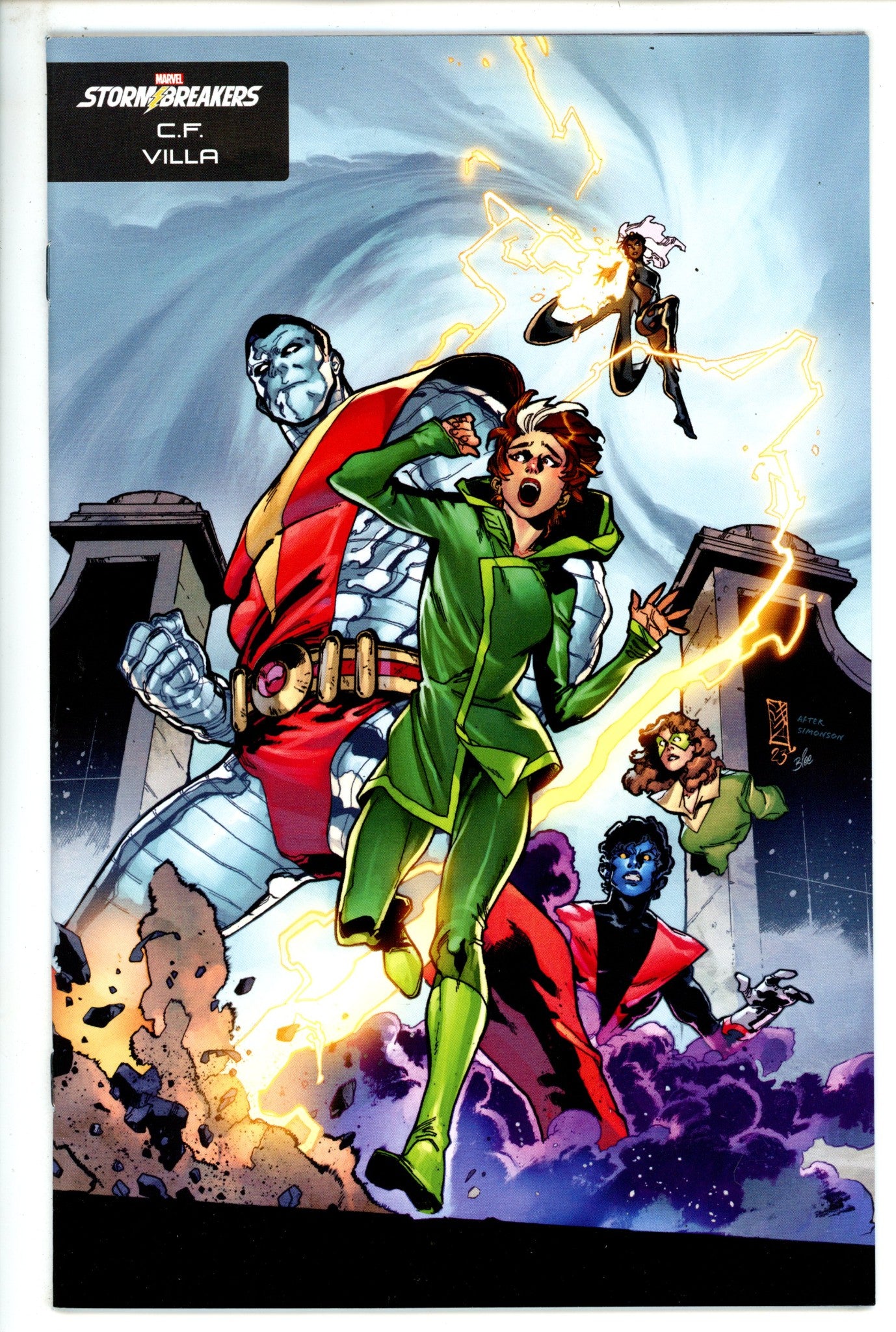 Captain Marvel: Dark Tempest 1 High Grade (2023) Villa Variant 