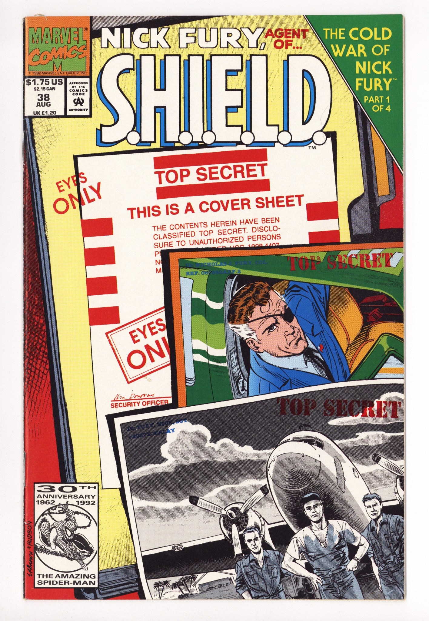 Nick Fury, Agent of S.H.I.E.L.D. Vol 4 38 Mid Grade (1992) 
