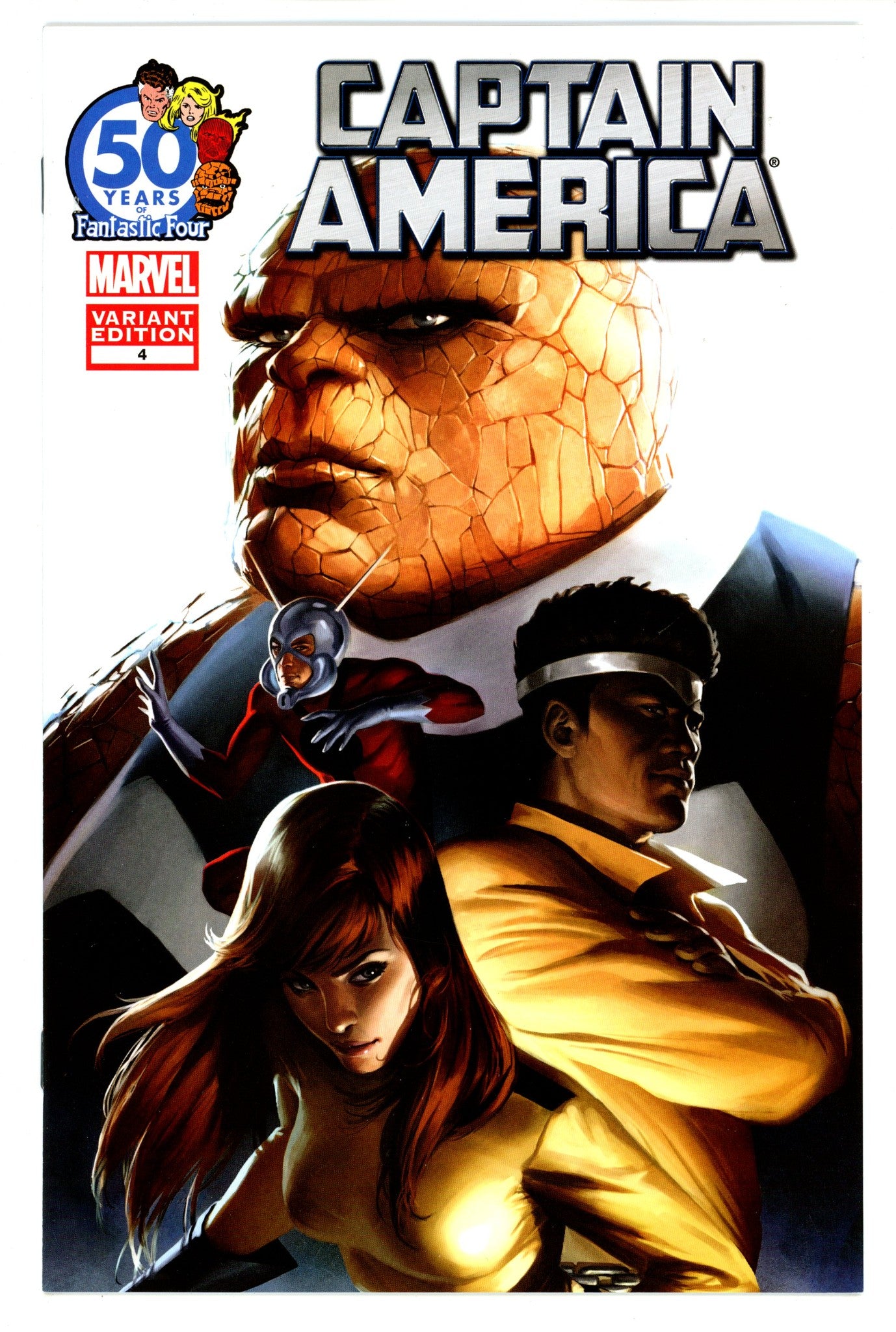 Captain America Vol 6 4 NM- (9.2) (2012) Djurdevic Incentive Variant 