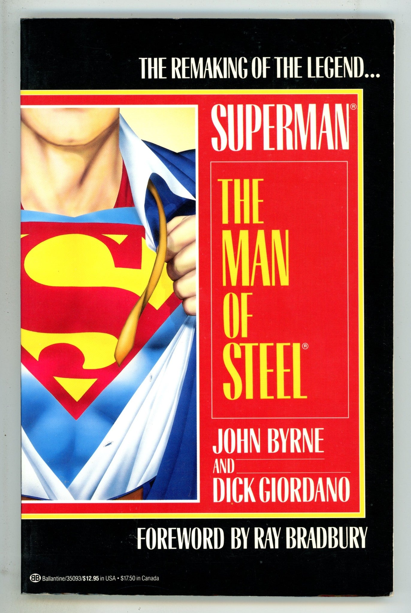 Superman: The Man of Steel TPB Vol 35093   Mid Grade   (1988)       