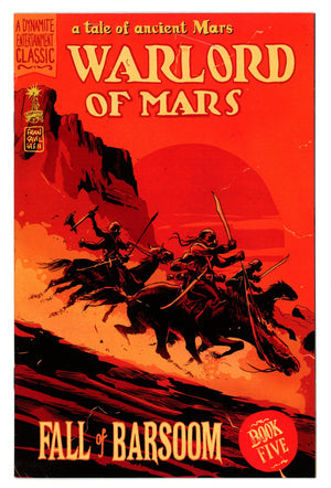 Warlord of Mars: Fall of Barsoom 5 Mid Grade (2012) Francavilla Incentive Variant