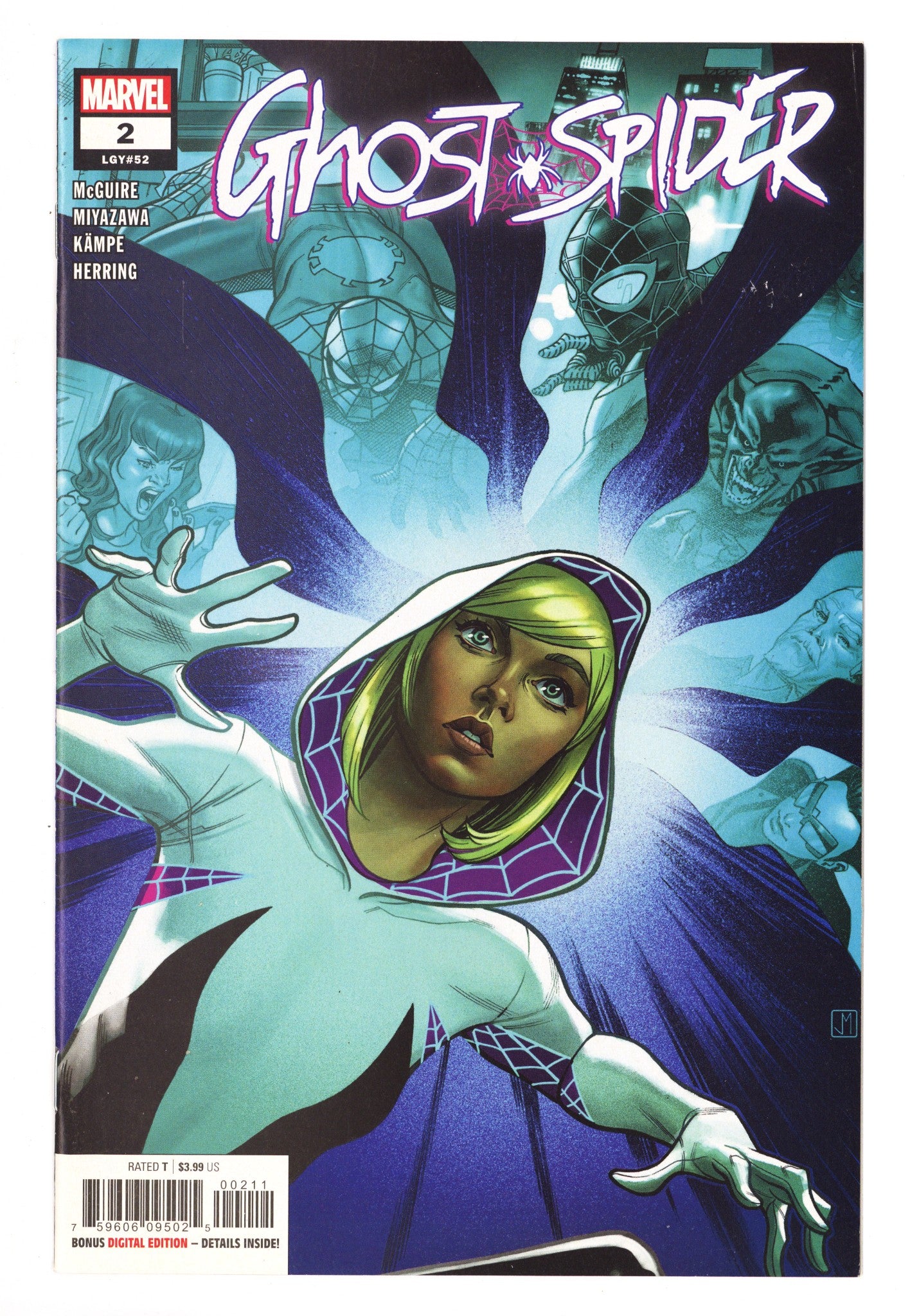 Ghost-Spider Vol 1 2 (52) High Grade (2019) 