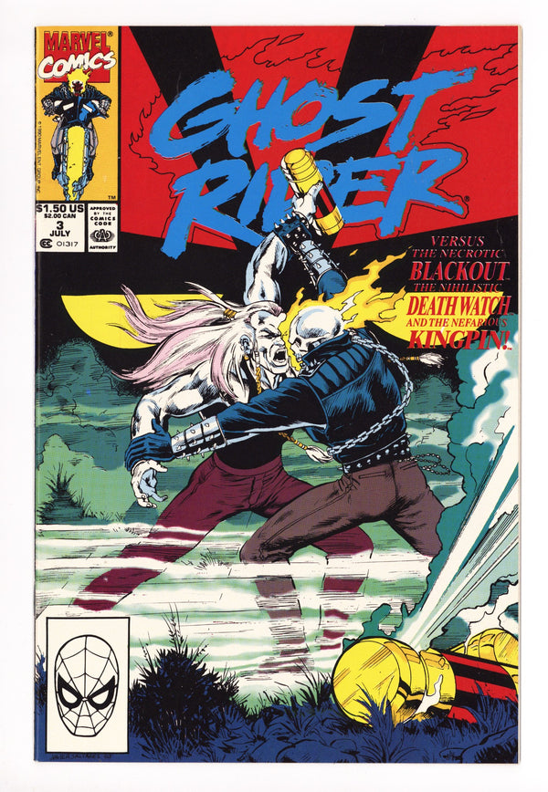 Ghost Rider Vol 2 3 High Grade (1990)